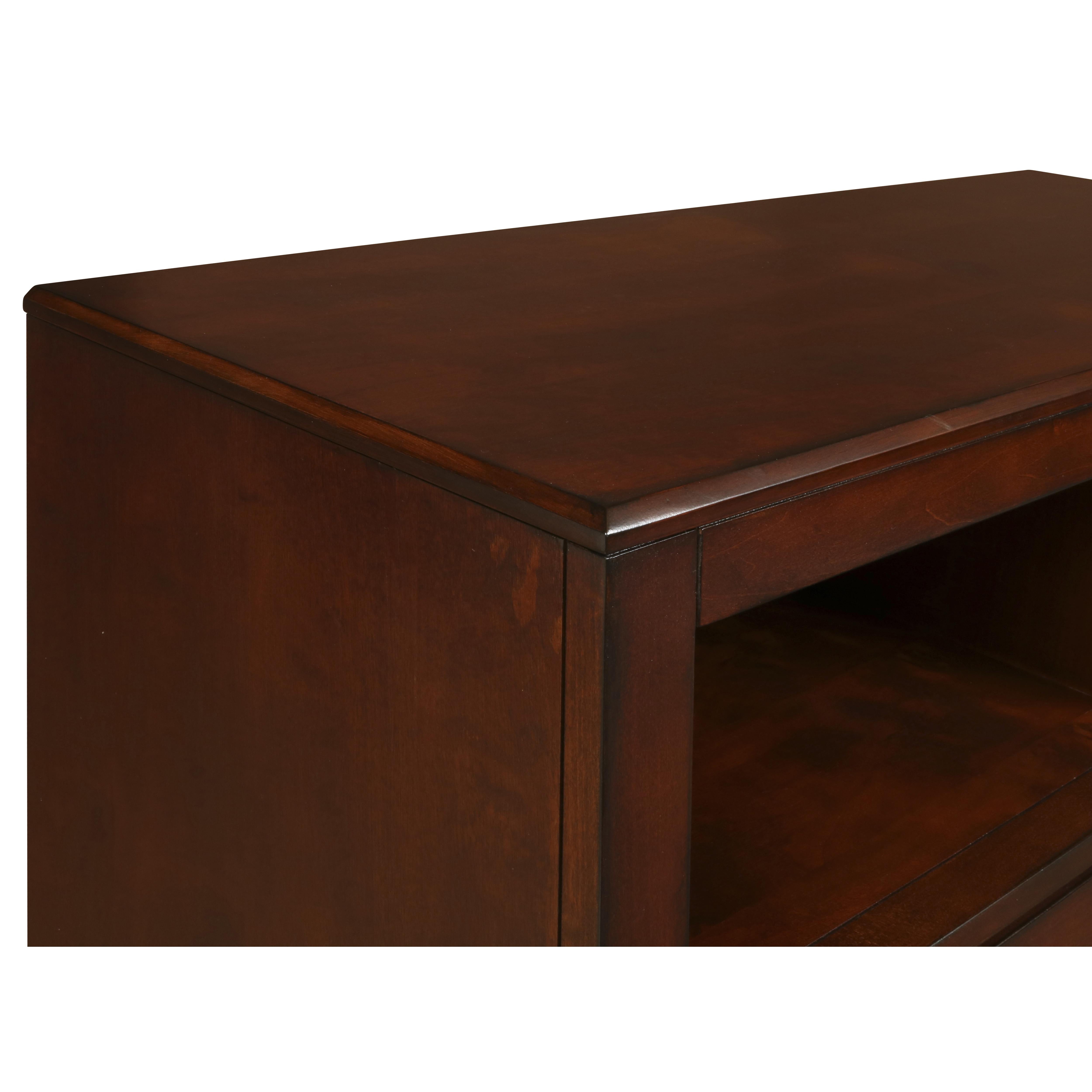 KENSINGTON MEDIA CHEST- BURNISHED CHERRY - Ideal Furniture (Fresno,CA) 