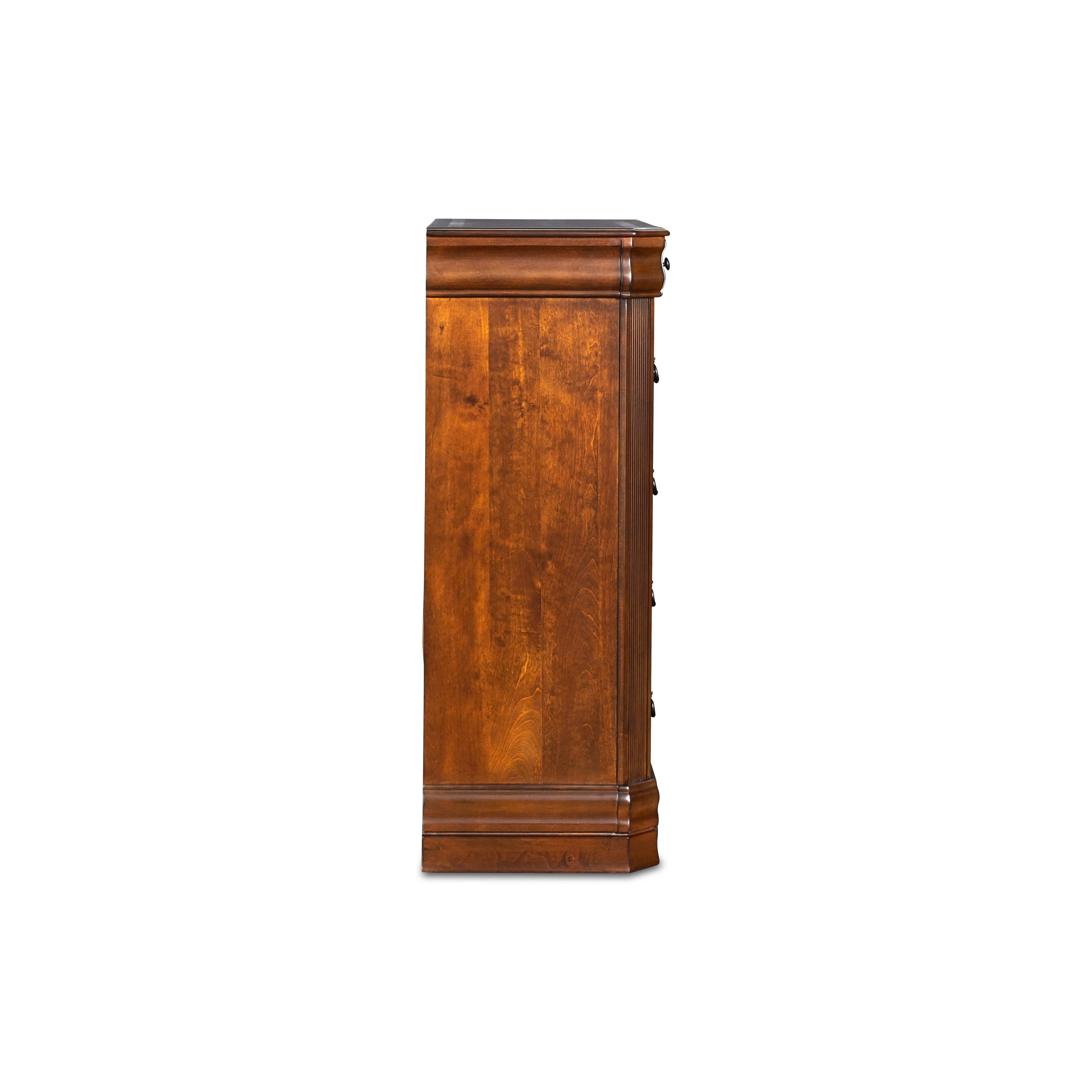 SHERIDAN CHEST- BURNISHED CHERRY - Ideal Furniture (Fresno,CA) 
