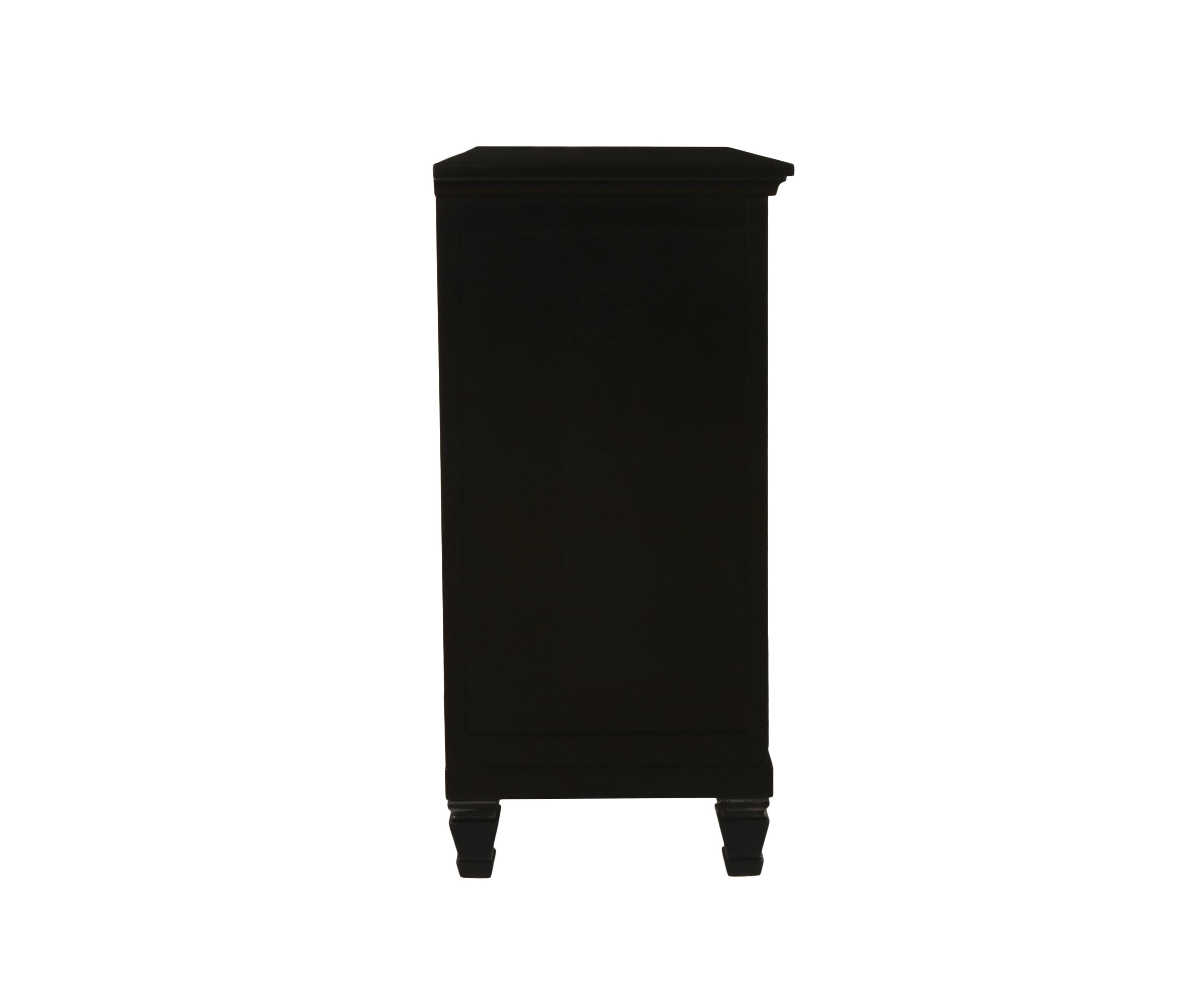TAMARACK MEDIA CHEST- BLACK - Ideal Furniture (Fresno,CA) 