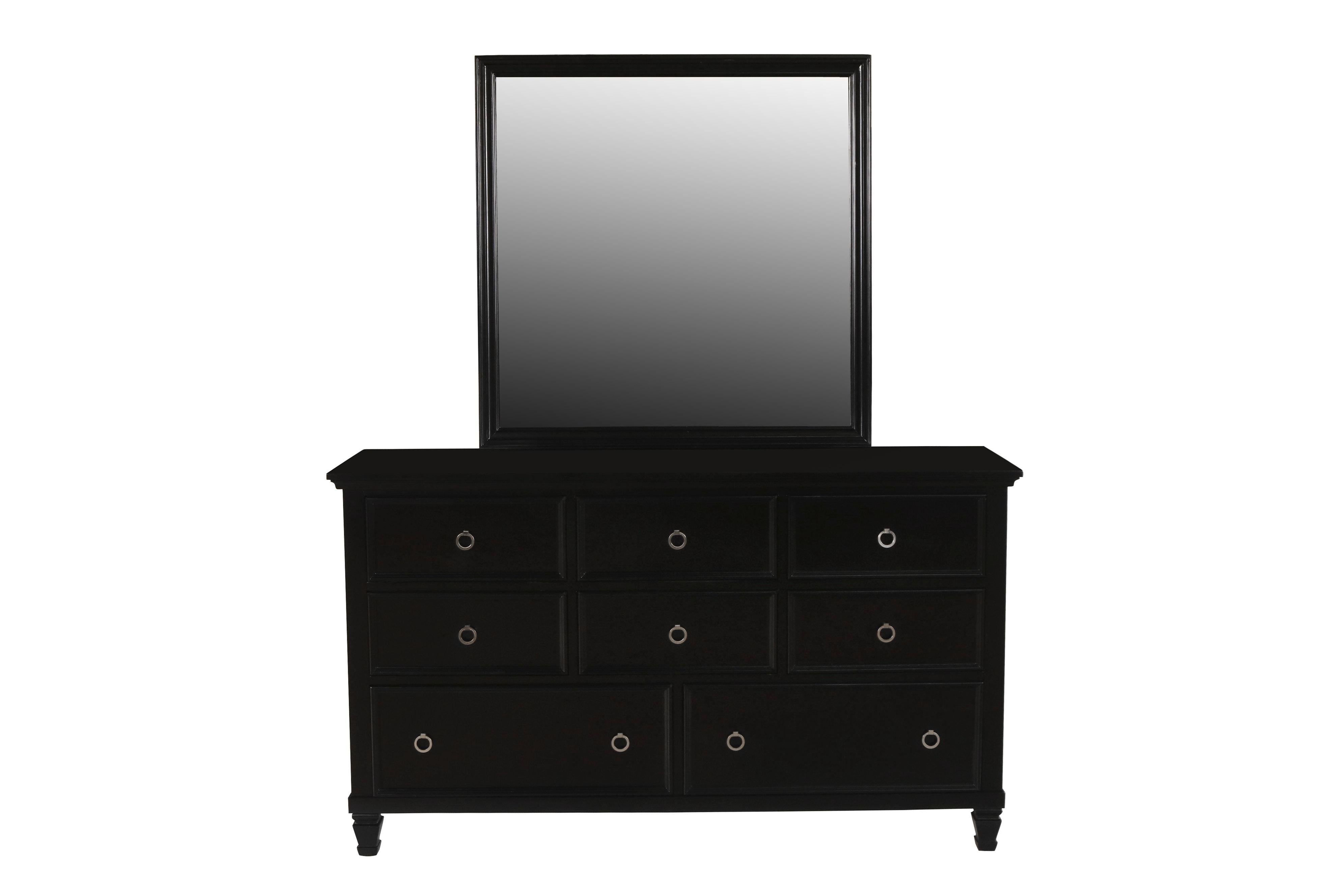TAMARACK MIRROR- BLACK - Ideal Furniture (Fresno,CA) 