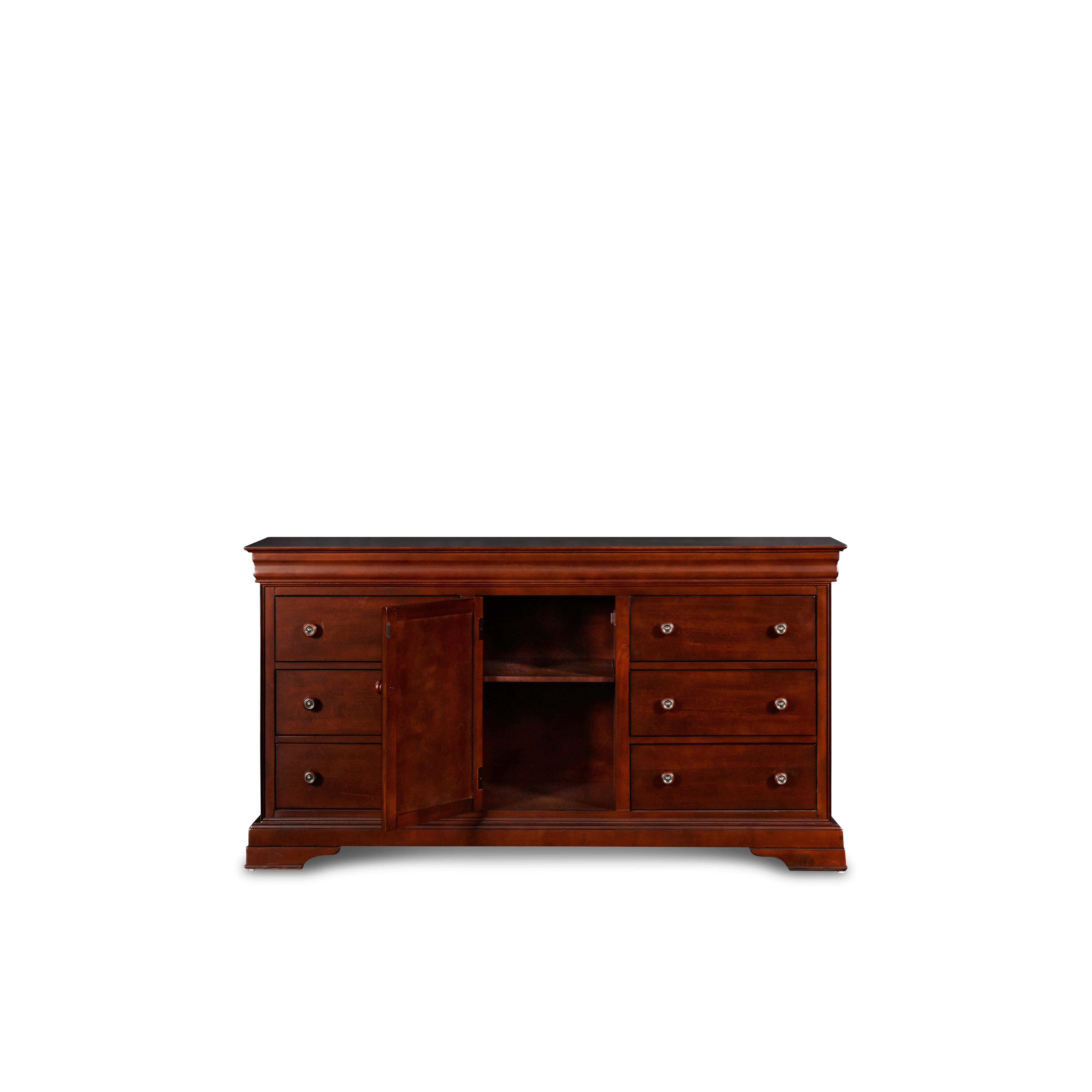 VERSAILLES DRESSER- BORDEAUX - Ideal Furniture (Fresno,CA) 
