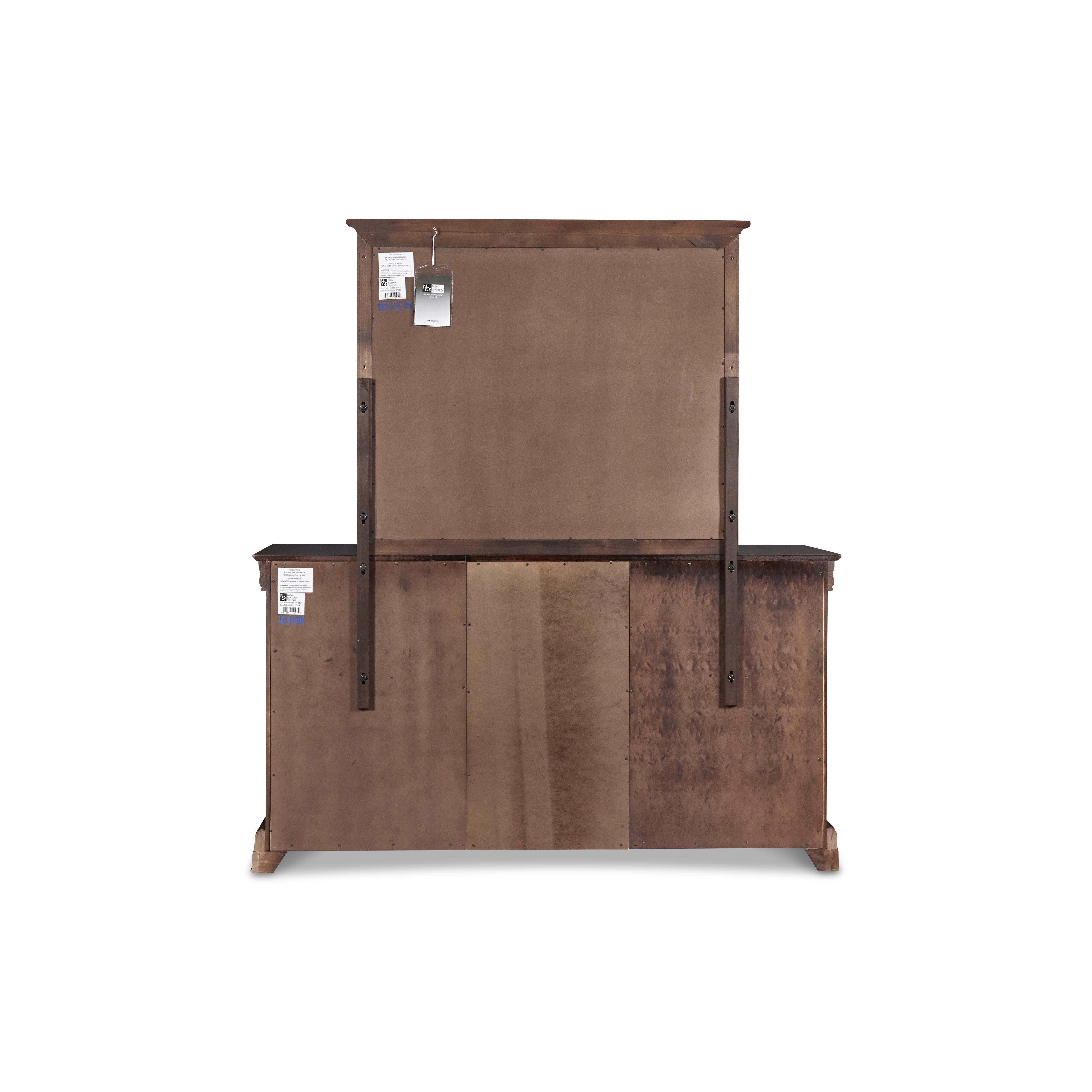 VERSAILLES LANDSCAPE MIRROR- BORDEAUX - Ideal Furniture (Fresno,CA) 