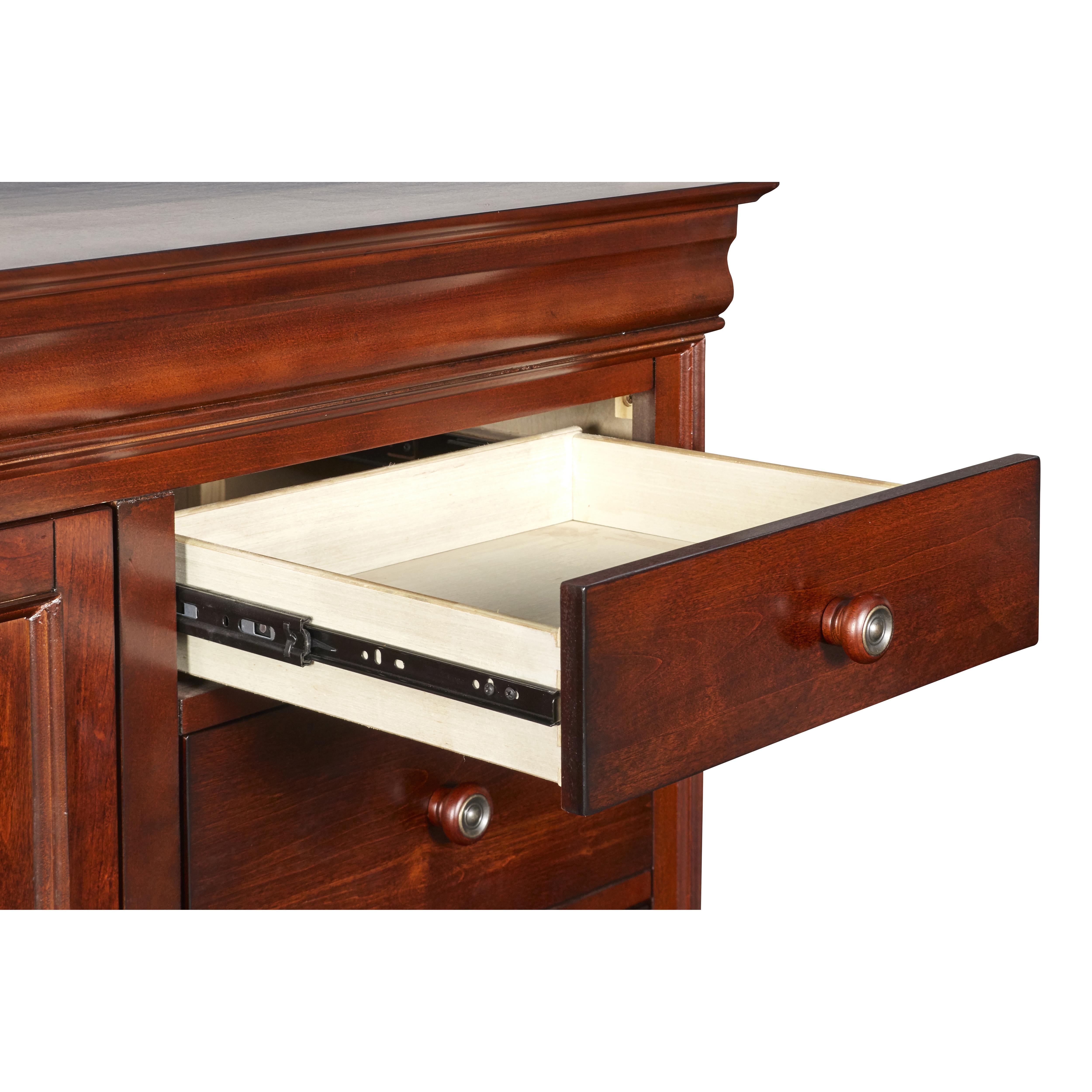 VERSAILLES DOOR CHEST- BORDEAUX - Ideal Furniture (Fresno,CA) 