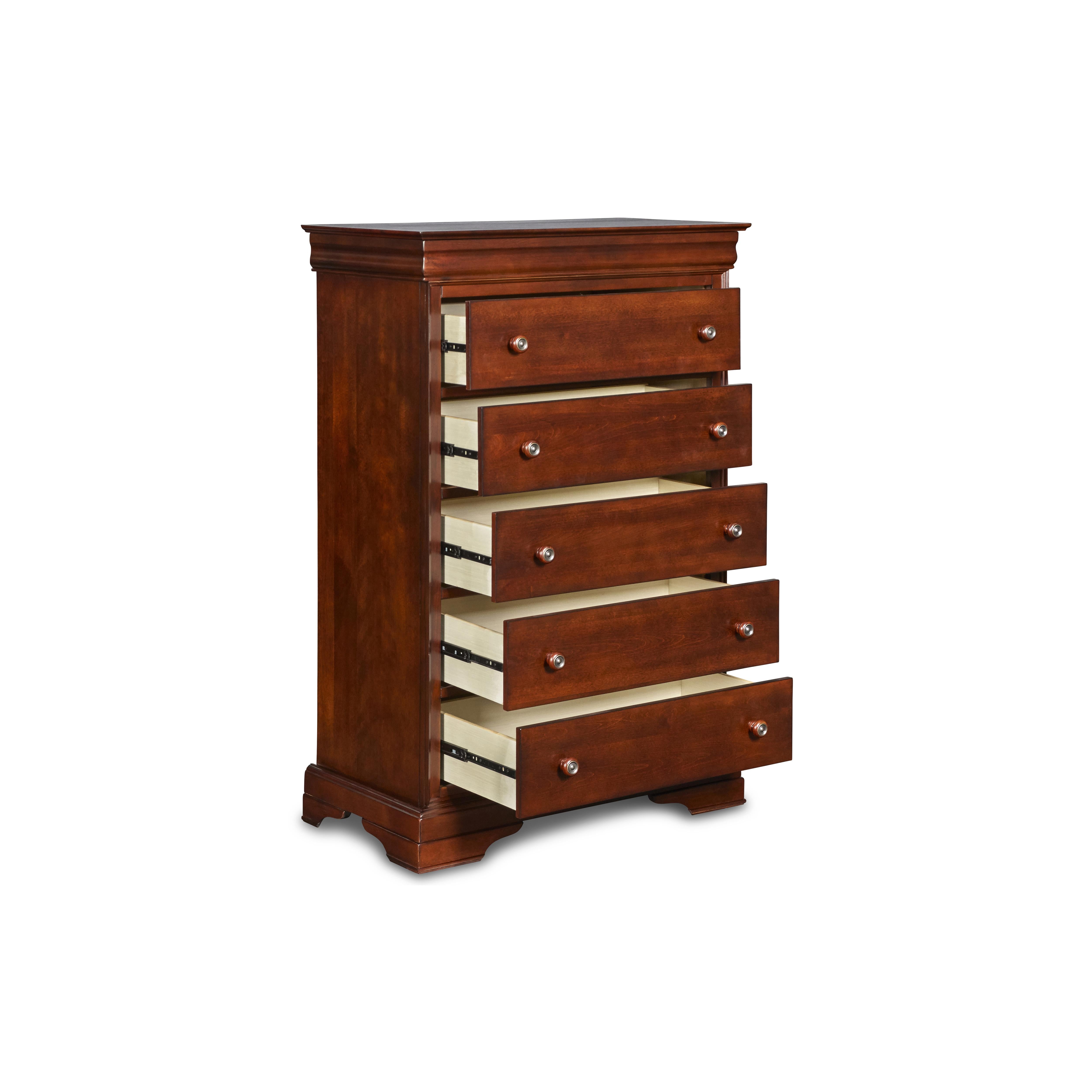 VERSAILLES LIFT TOP CHEST- BORDEAUX - Ideal Furniture (Fresno,CA) 