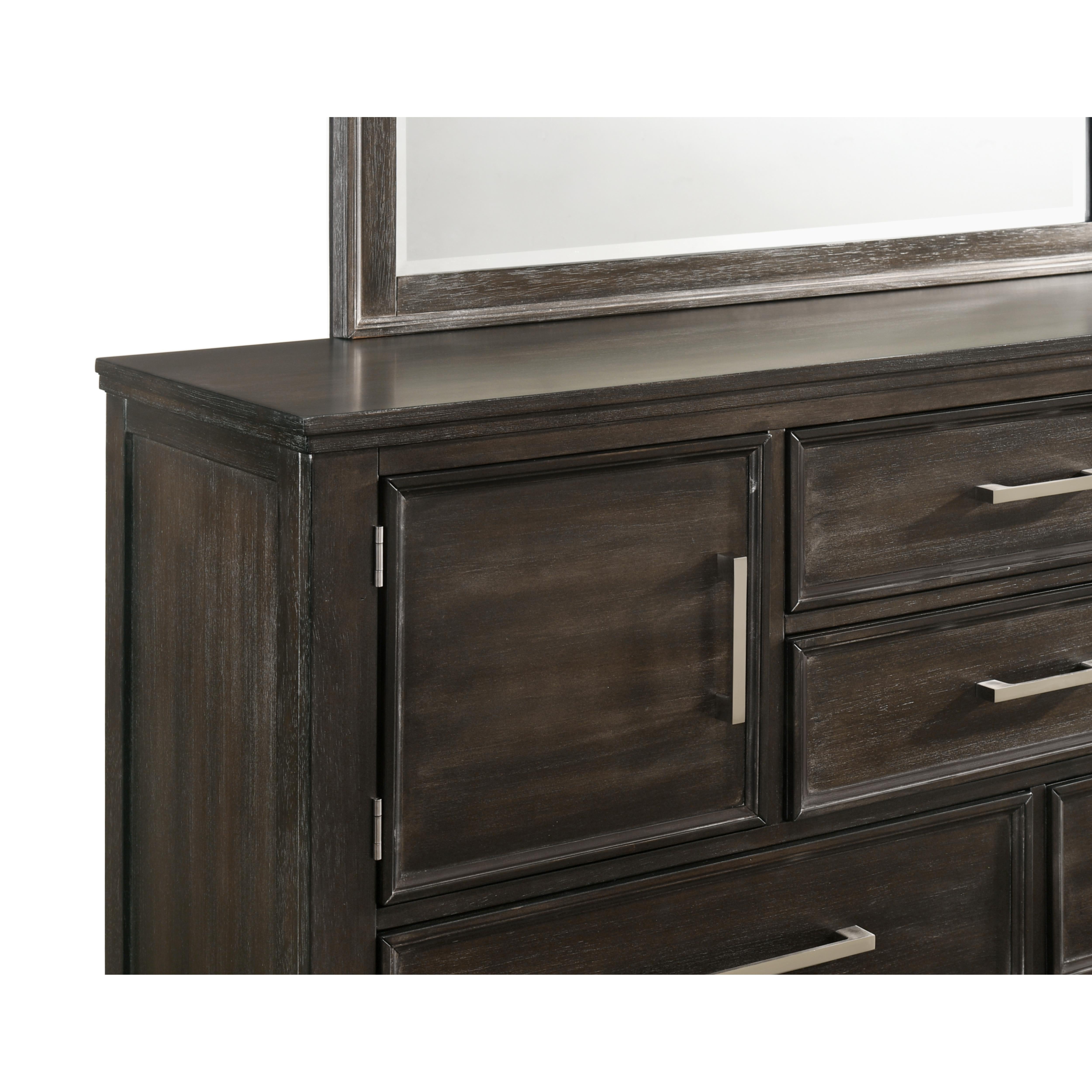 ANDOVER MIRROR-NUTMEG - Ideal Furniture (Fresno,CA) 