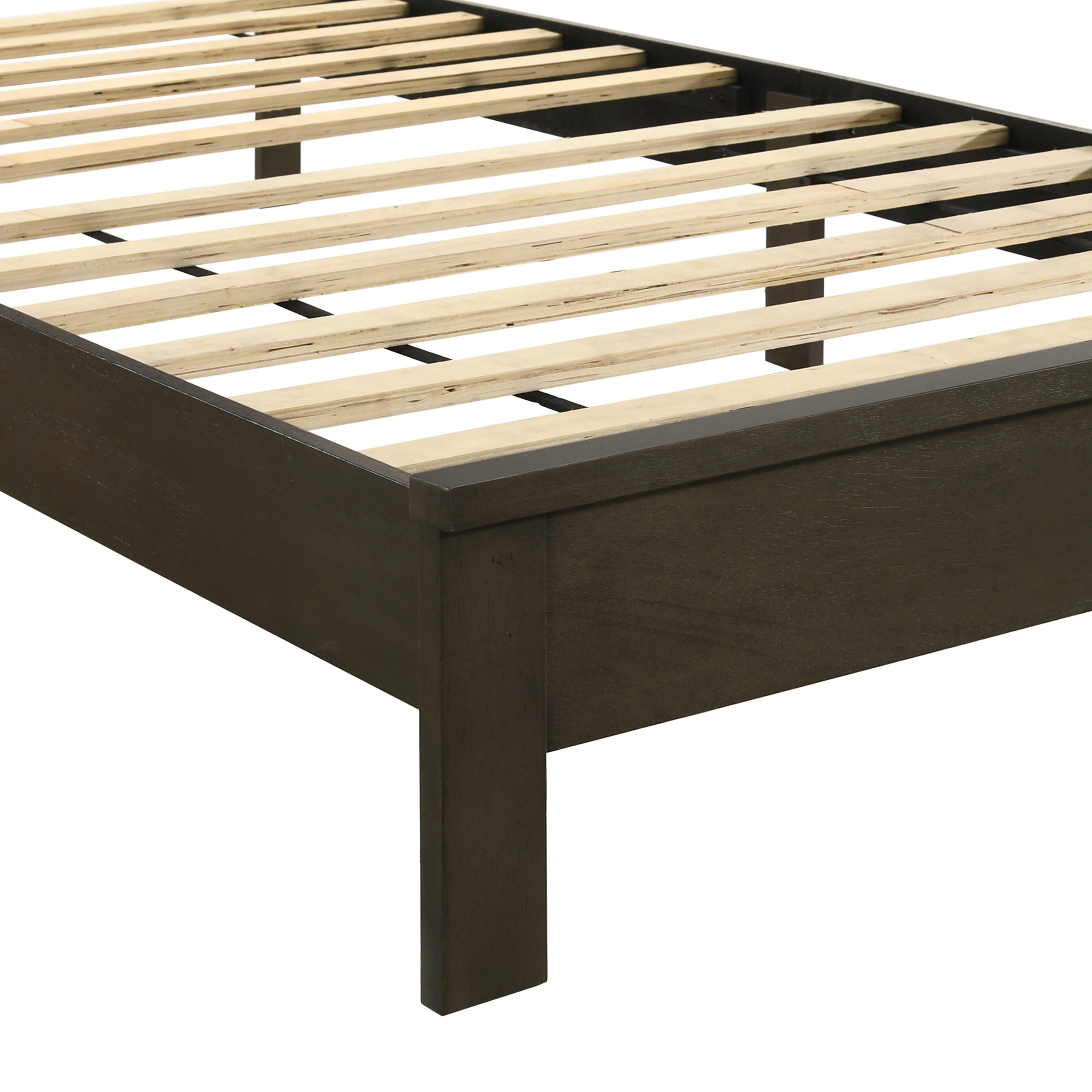 ARIES 5/0 Q PANEL BED-HB/FB/RAILS-GRAY - Ideal Furniture (Fresno,CA) 