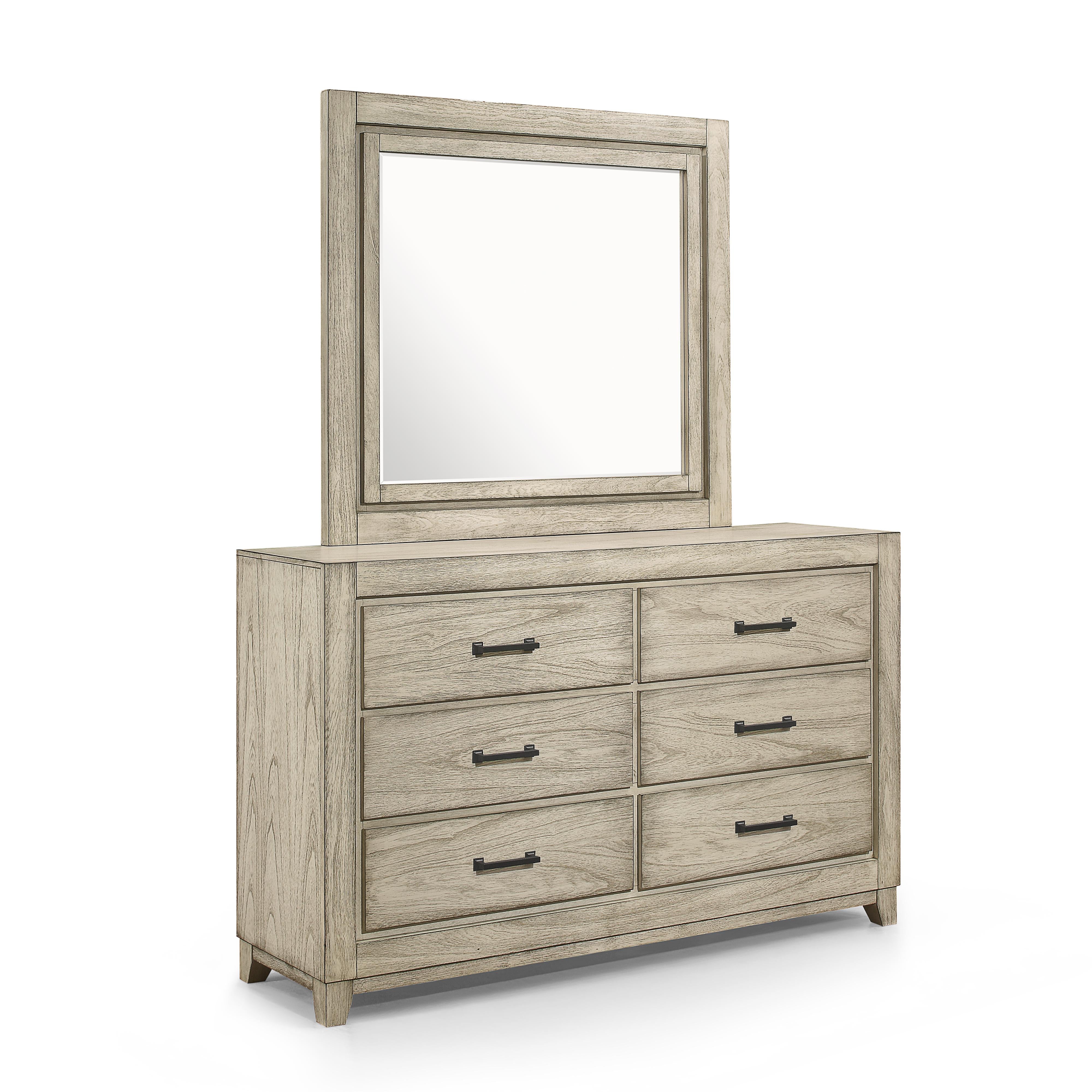 ASHLAND DRESSER-RUSTIC WHITE - Ideal Furniture (Fresno,CA) 