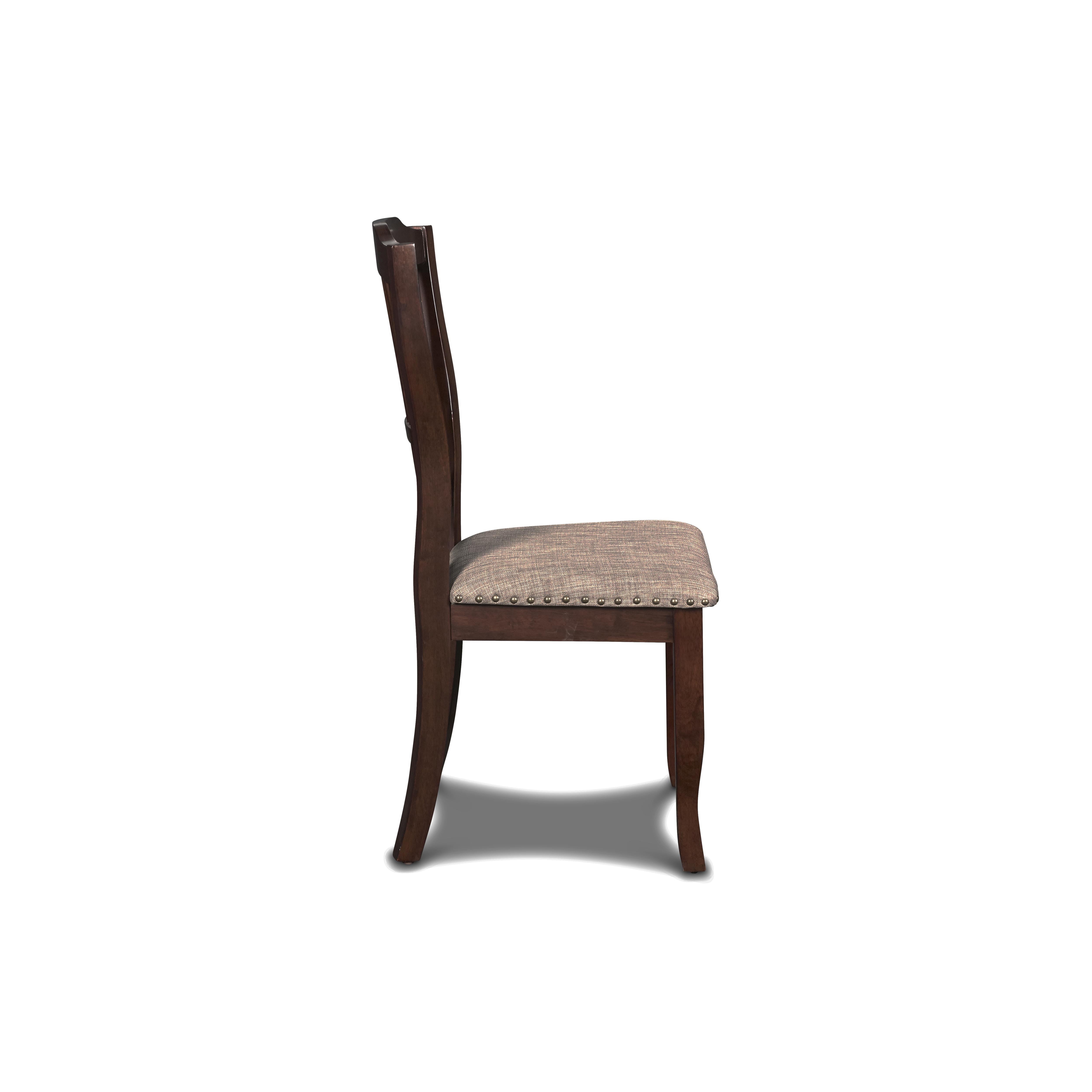 BIXBY DINING CHAIR (2 PER CARTON)-ESPRESSO - Ideal Furniture (Fresno,CA) 