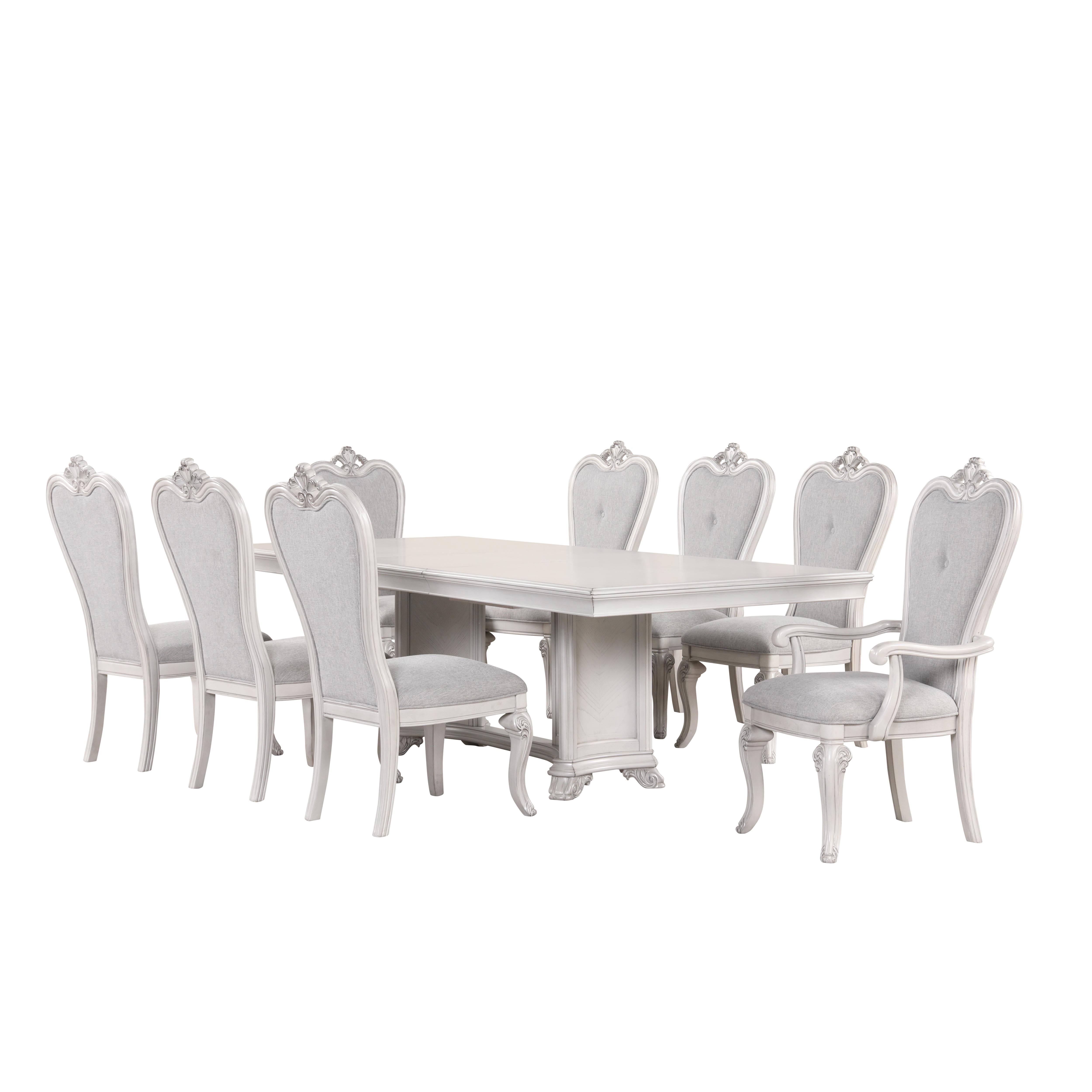 CAMBRIA HILLS SIDE CHAIR-MIST GRAY (2 PER CARTON)