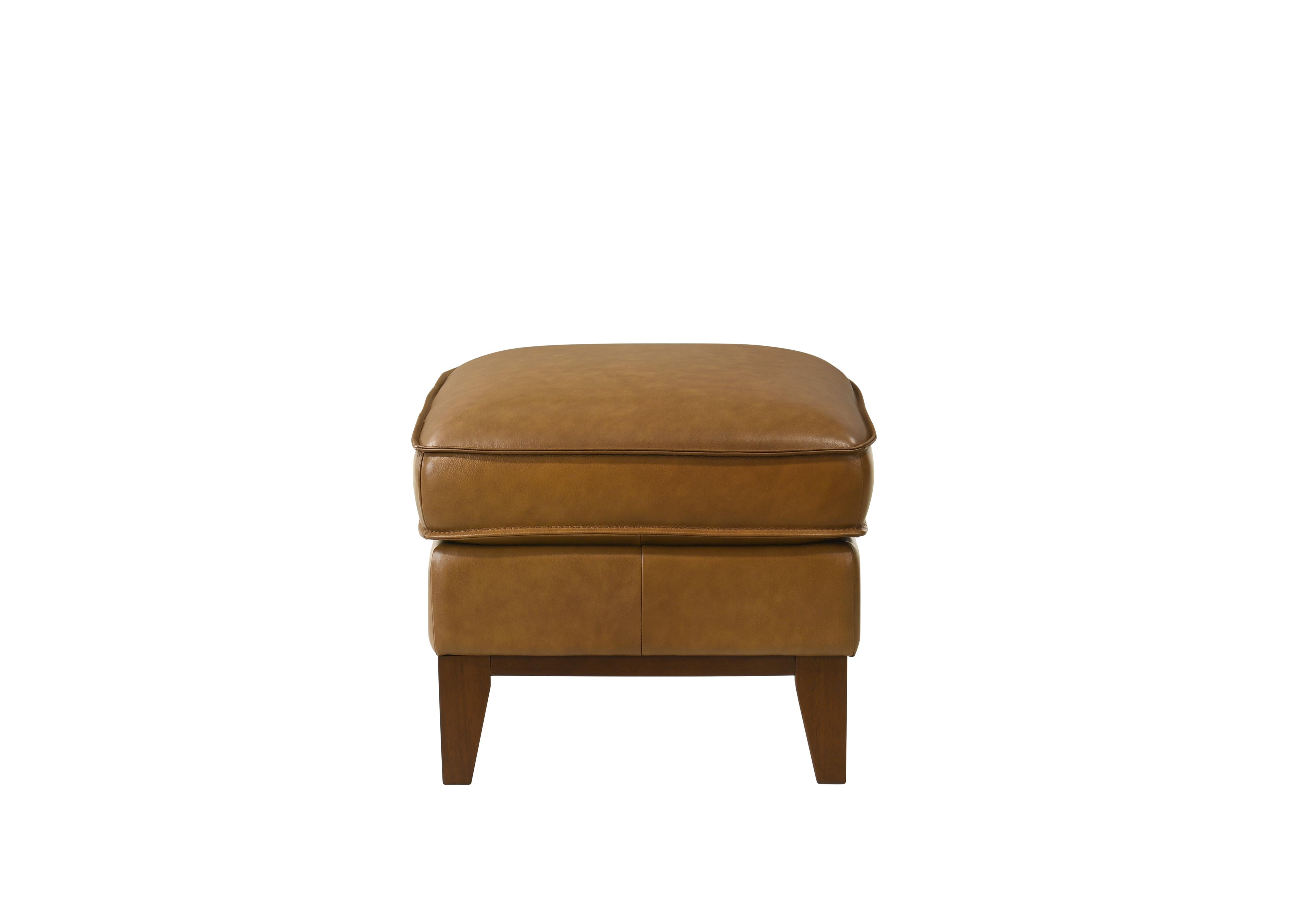 CASPAR OTTOMAN-CARAMEL - Ideal Furniture (Fresno,CA) 