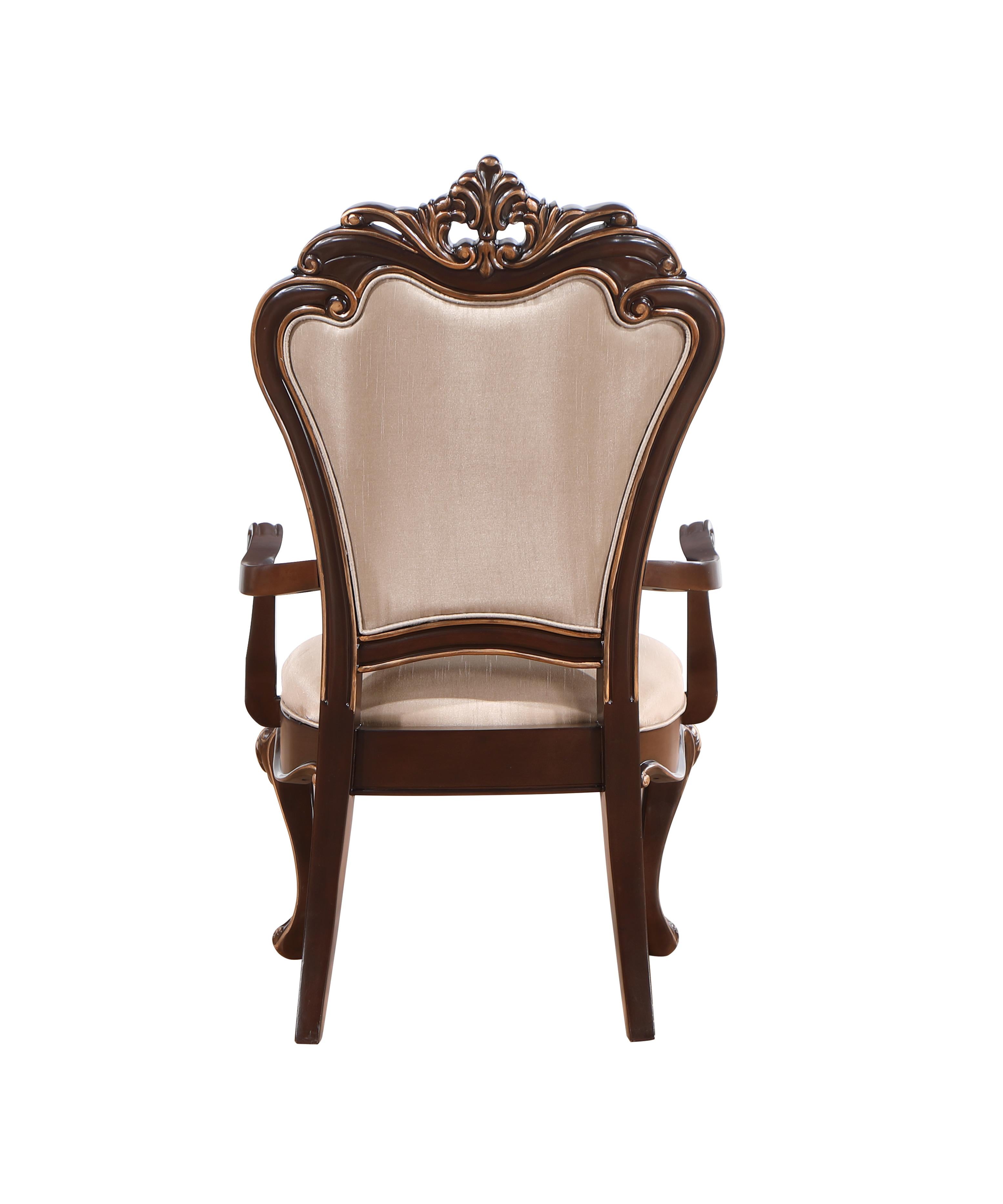 CONSTANTINE ARM CHAIR-CHERRY (2 PER CARTON) - Ideal Furniture (Fresno,CA) 