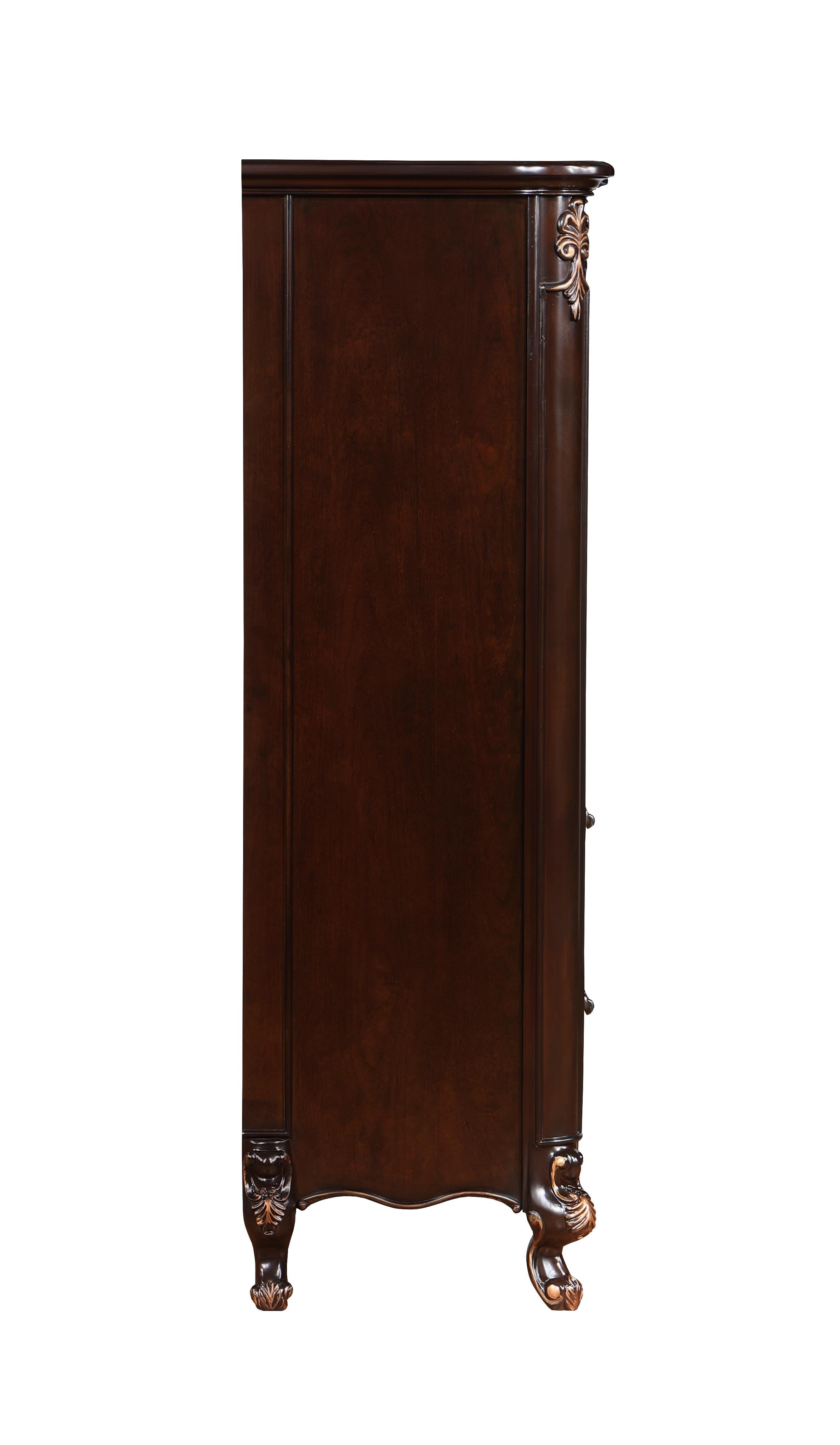 CONSTANTINE CHEST-CHERRY - Ideal Furniture (Fresno,CA) 
