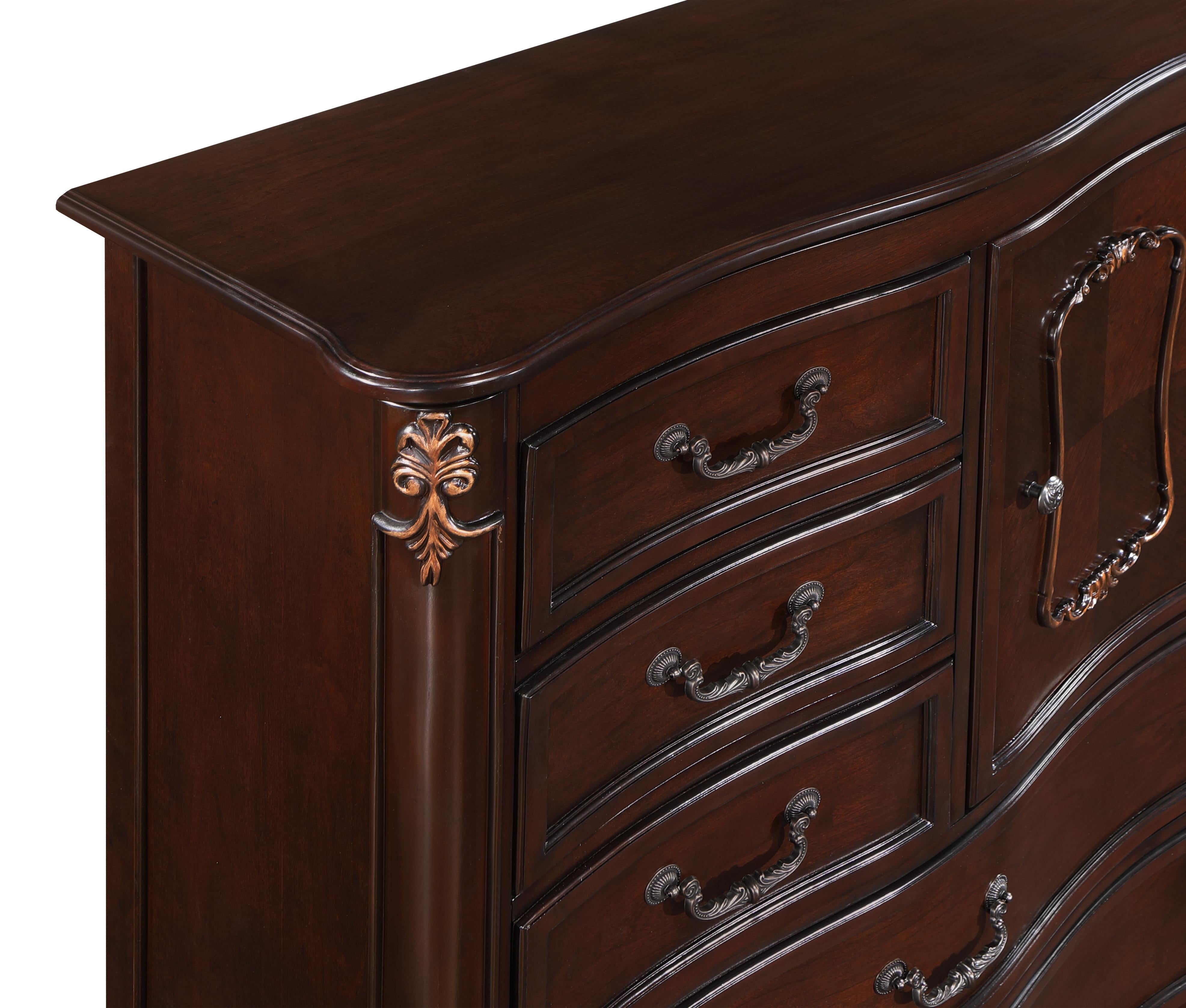 CONSTANTINE CHEST-CHERRY - Ideal Furniture (Fresno,CA) 