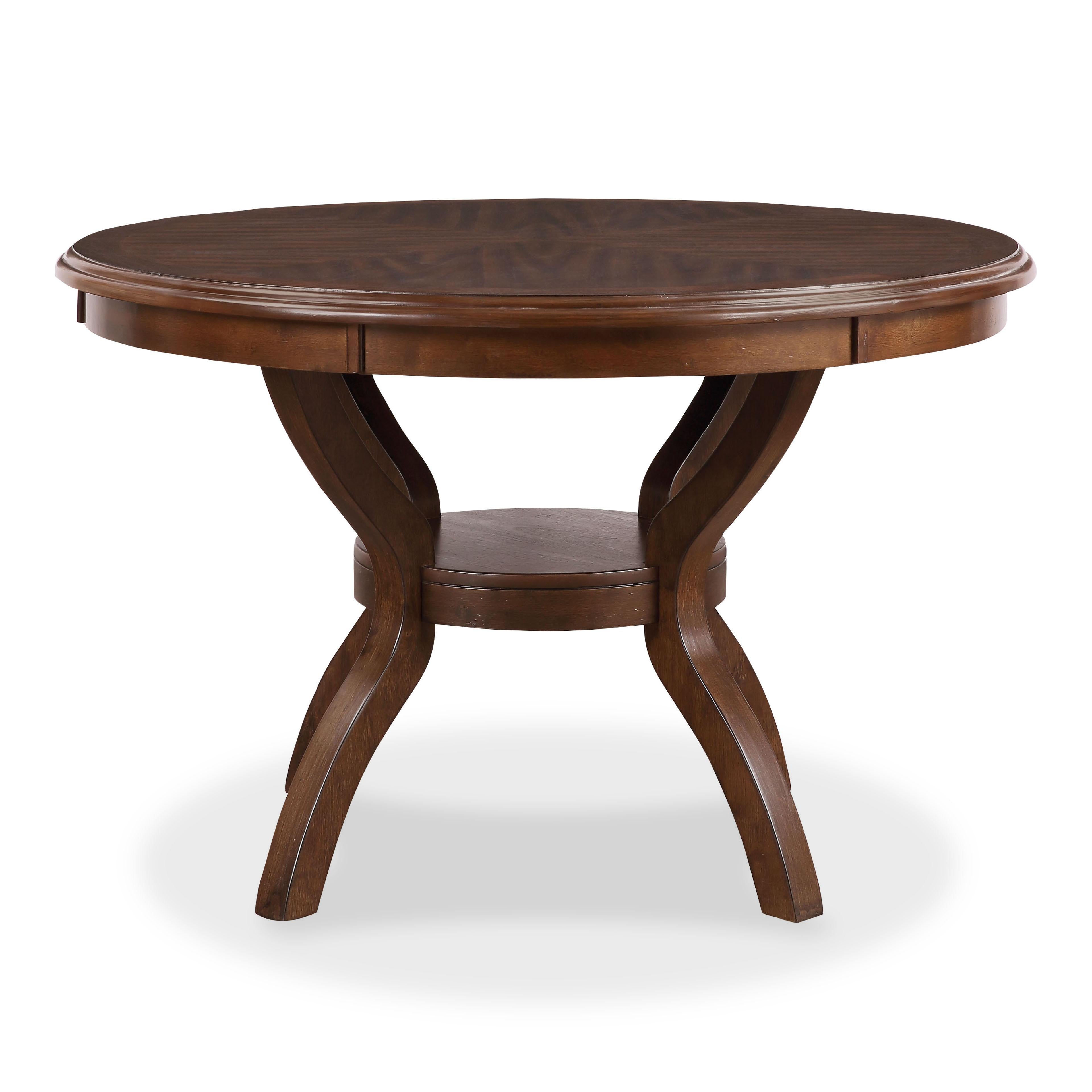 CORI ROUND DINING 5 PC SET-CHERRY - Ideal Furniture (Fresno,CA) 