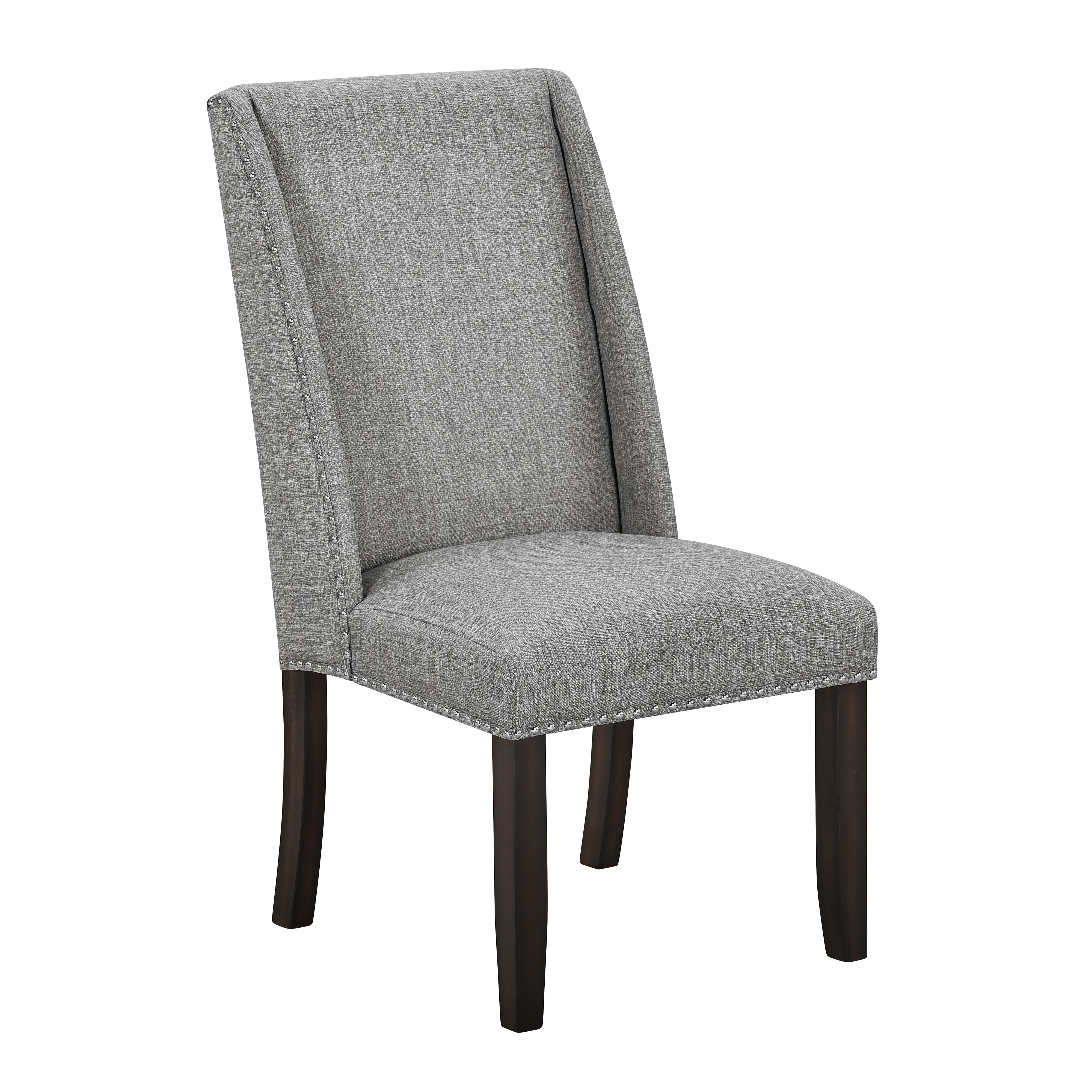 FAUST DINING CHAIR (2 PER CARTON)-GRAY - Ideal Furniture (Fresno,CA) 