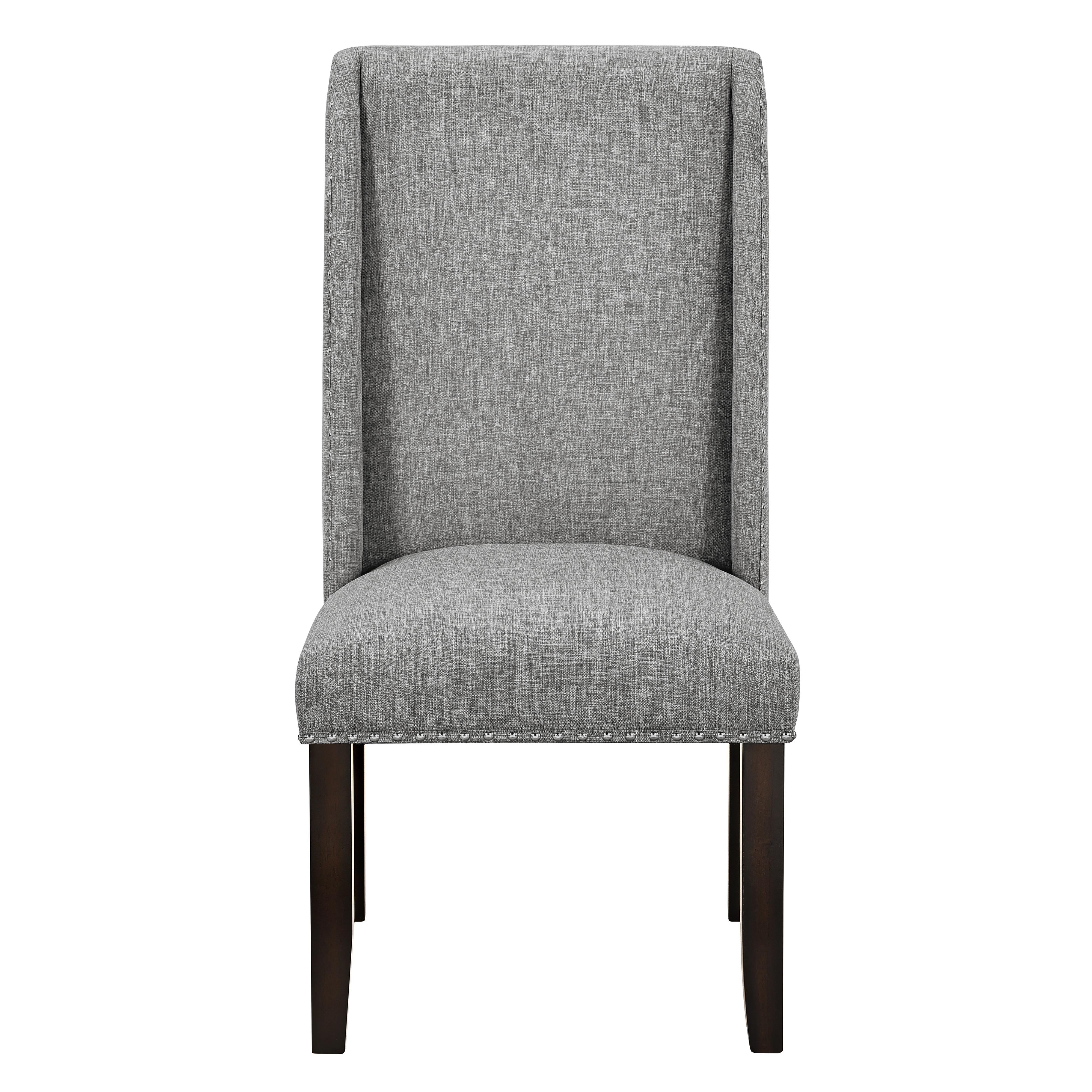FAUST DINING CHAIR (2 PER CARTON)-GRAY - Ideal Furniture (Fresno,CA) 