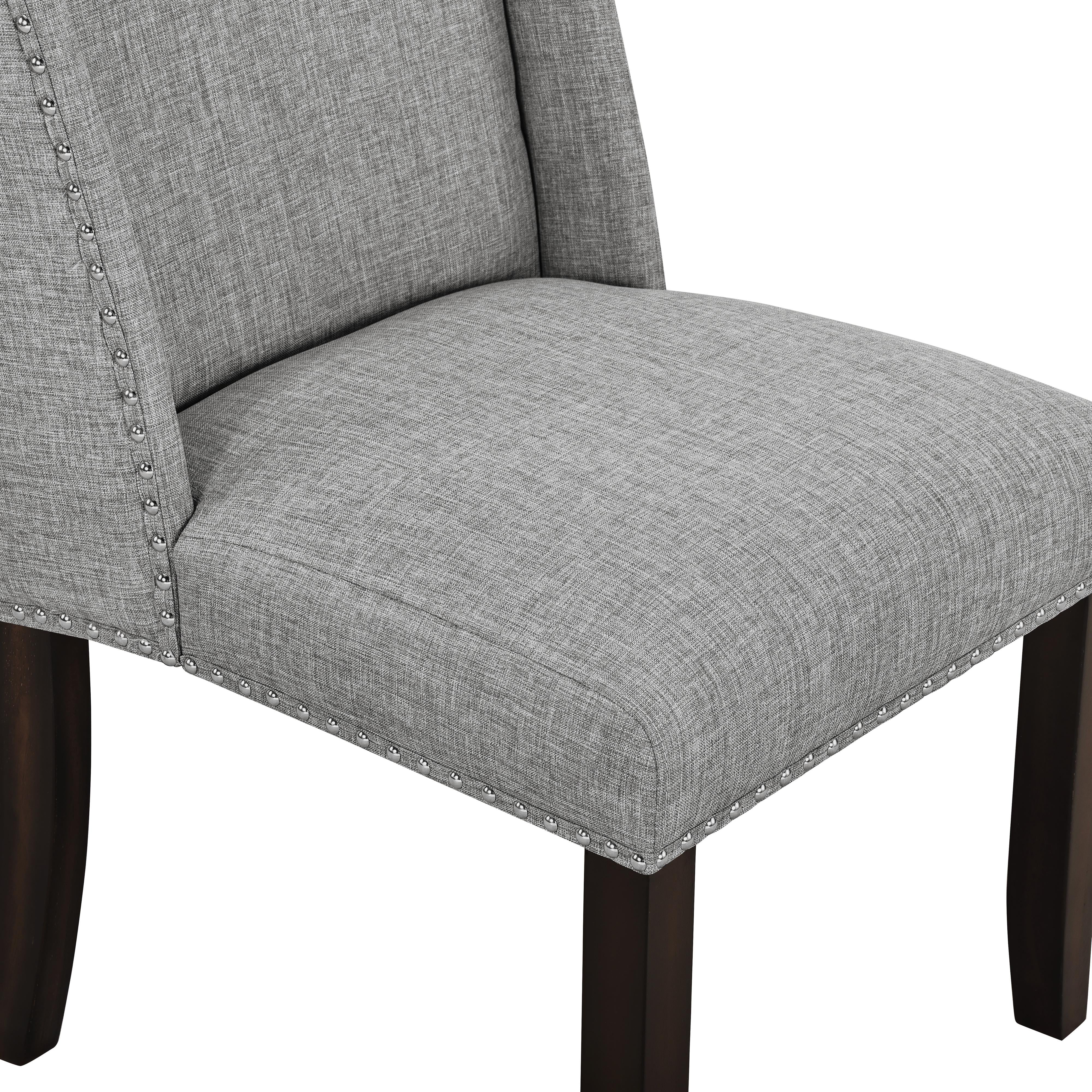 FAUST DINING CHAIR (2 PER CARTON)-GRAY - Ideal Furniture (Fresno,CA) 