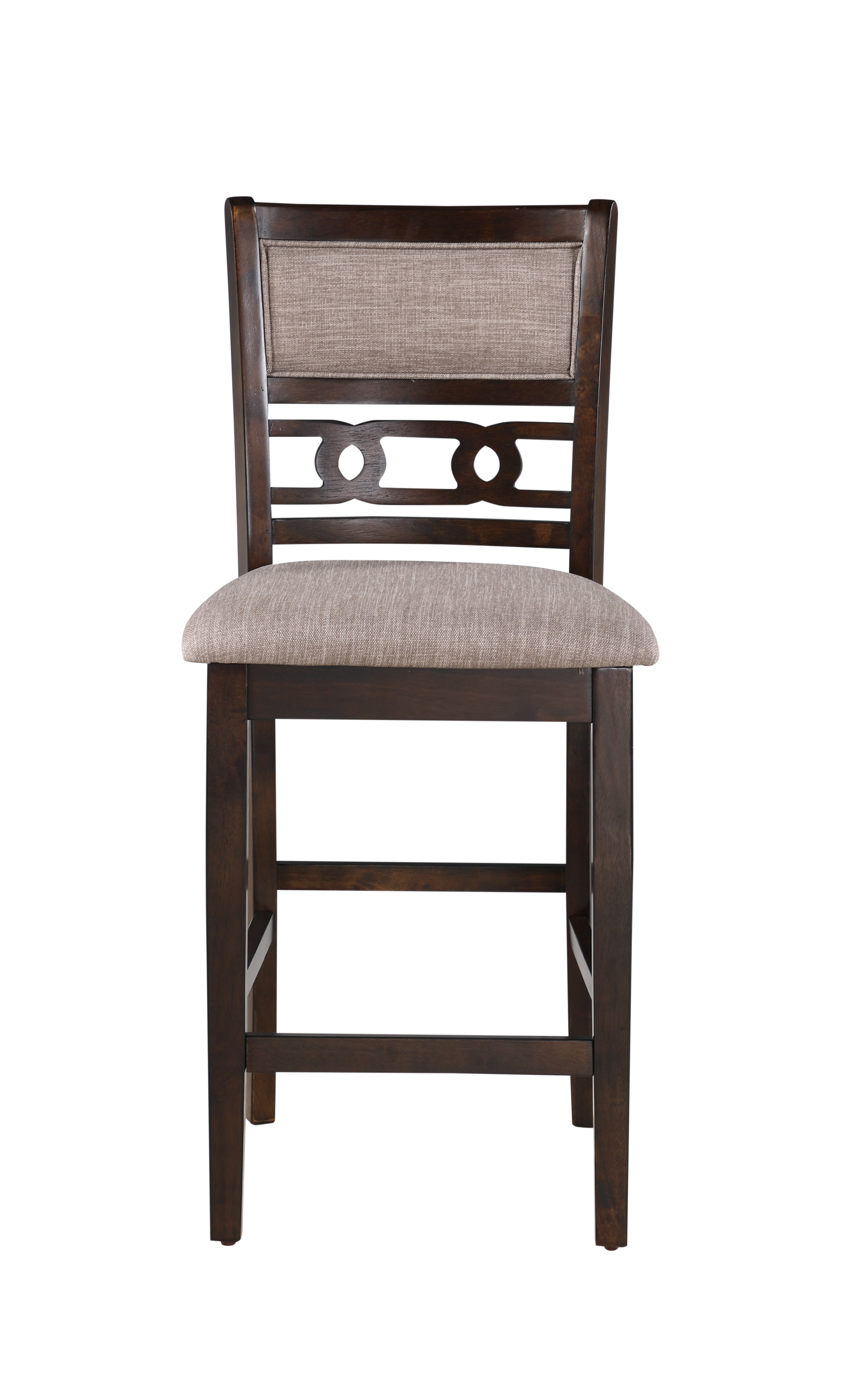 GIA 5PC 42" SQUARE COUNTER TABLE & 4 CHAIRS-CHERRY