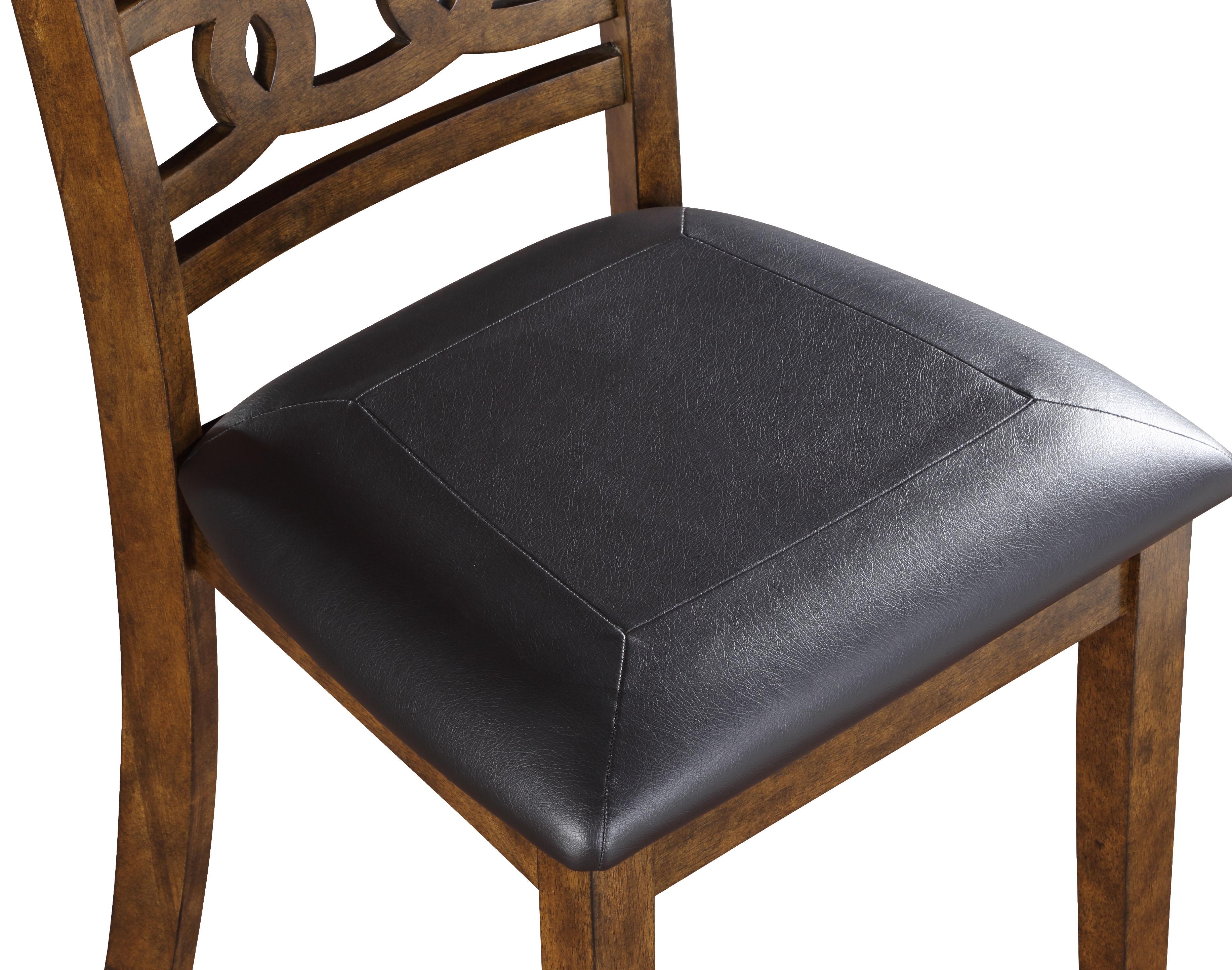 GIA DINING CHAIRS (2/CTN)-BROWN - Ideal Furniture (Fresno,CA) 