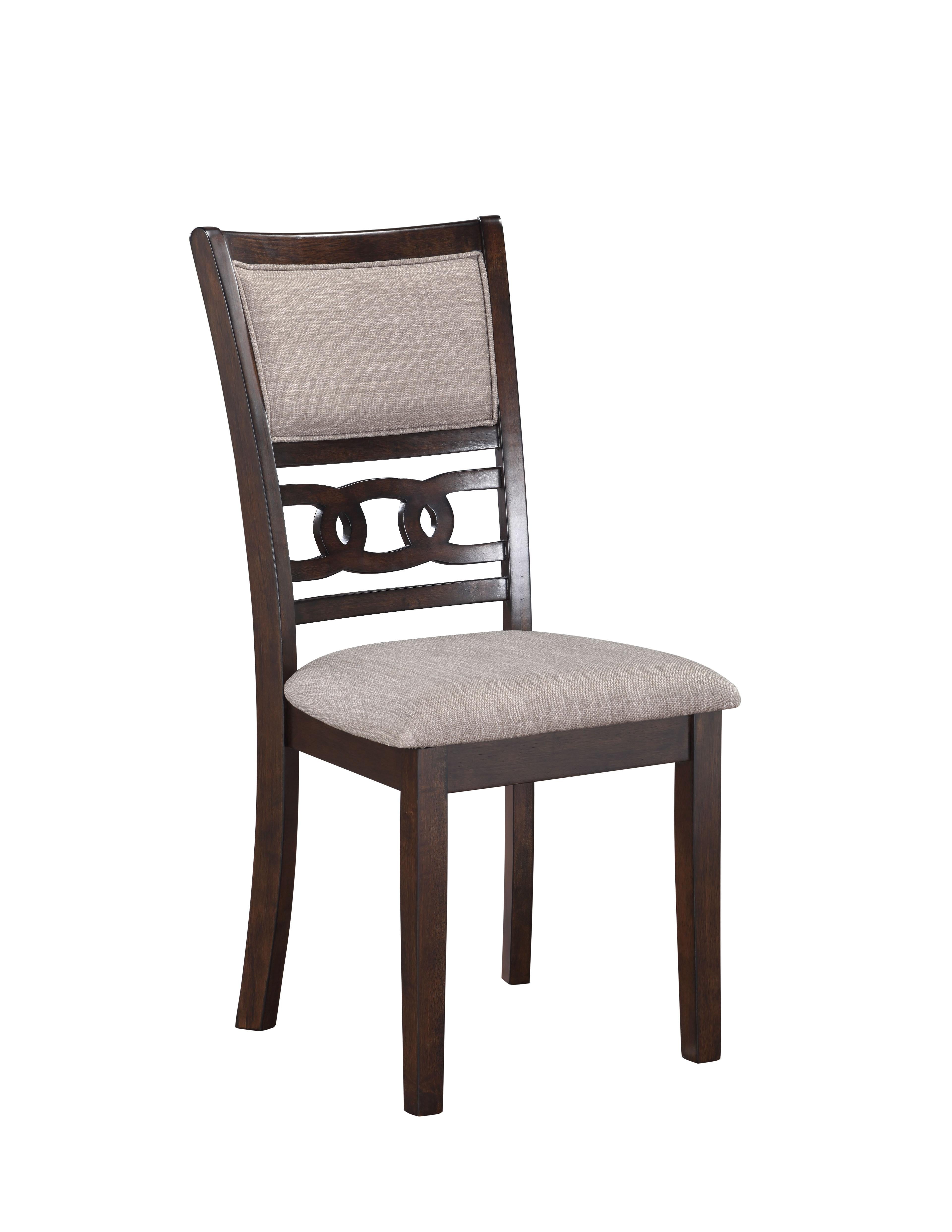 GIA DINING CHAIRS (2/CTN)-CHERRY - Ideal Furniture (Fresno,CA) 