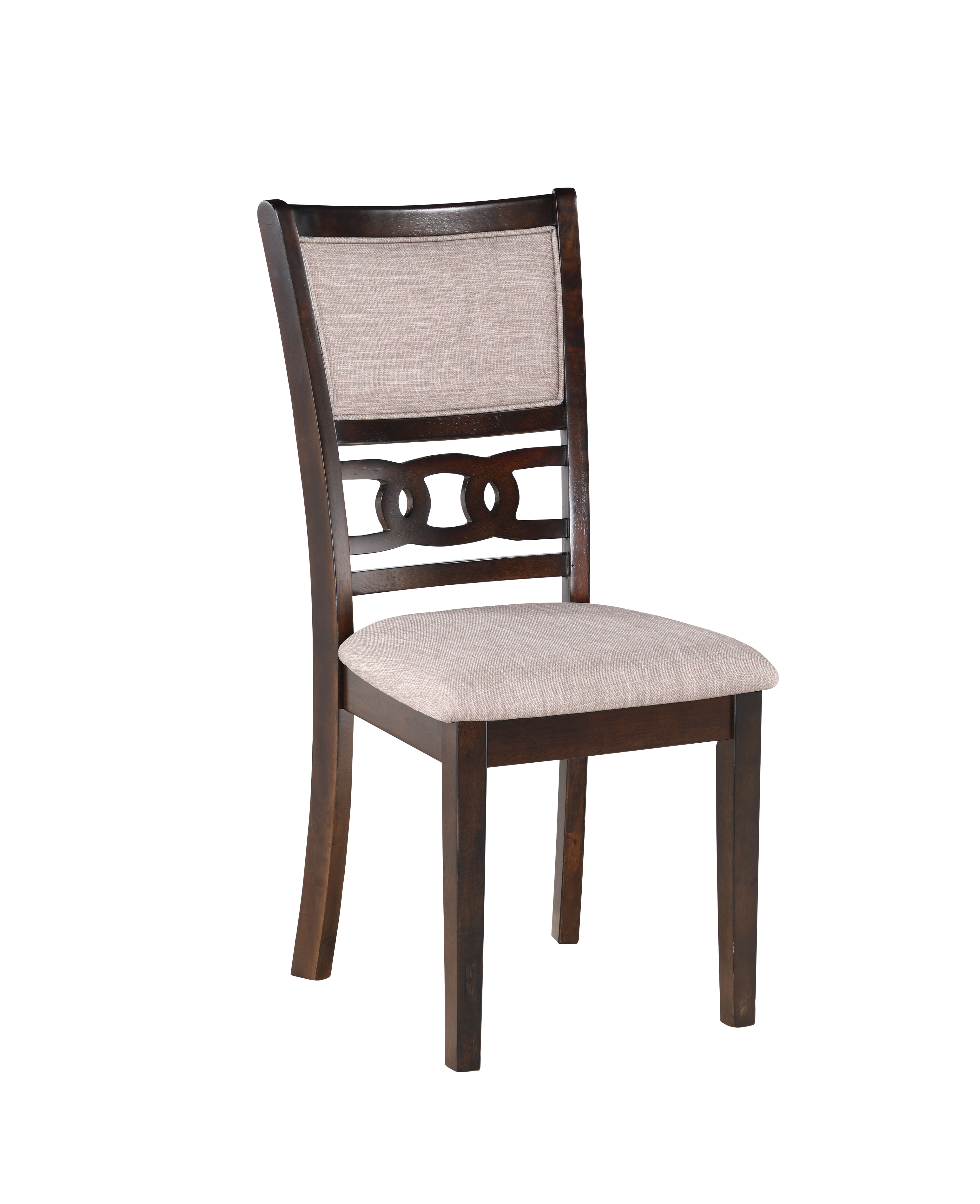 GIA 5PC 48" RECT. DINING TABLE & 4 CHAIRS-CHERRY - Ideal Furniture (Fresno,CA) 
