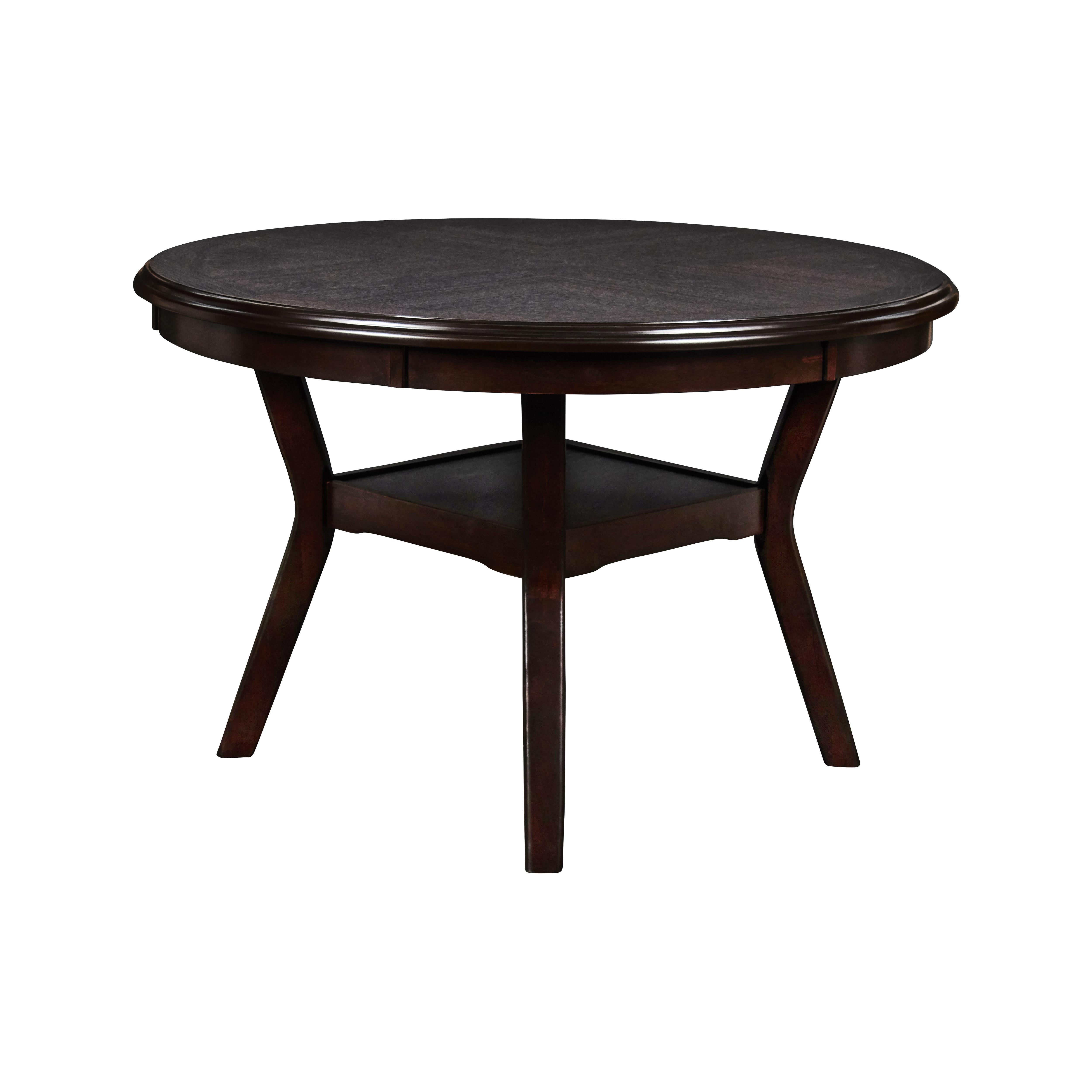 GIA ROUND DINING 5 PC SET-EBONY