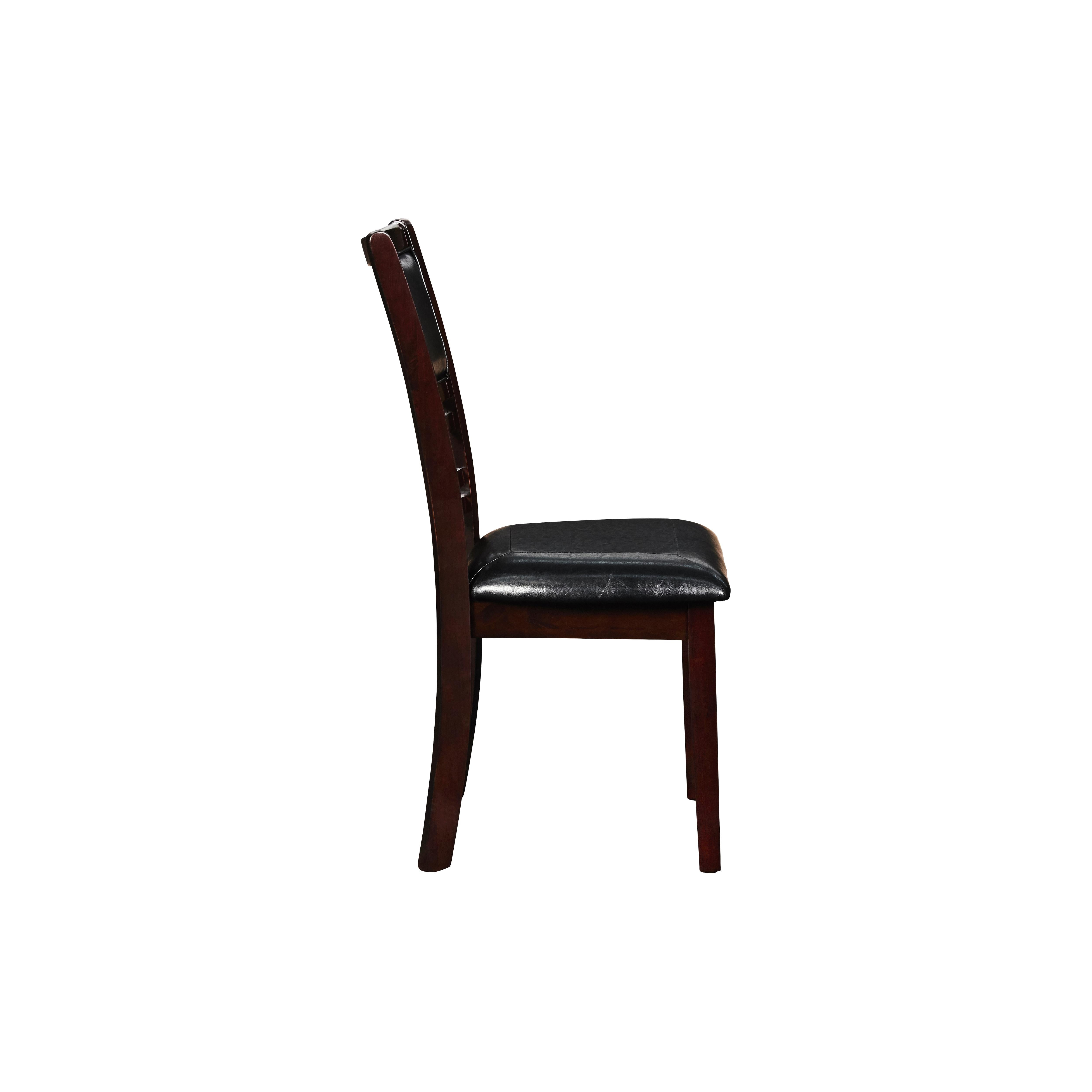 GIA ROUND DINING 5 PC SET-EBONY - Ideal Furniture (Fresno,CA) 
