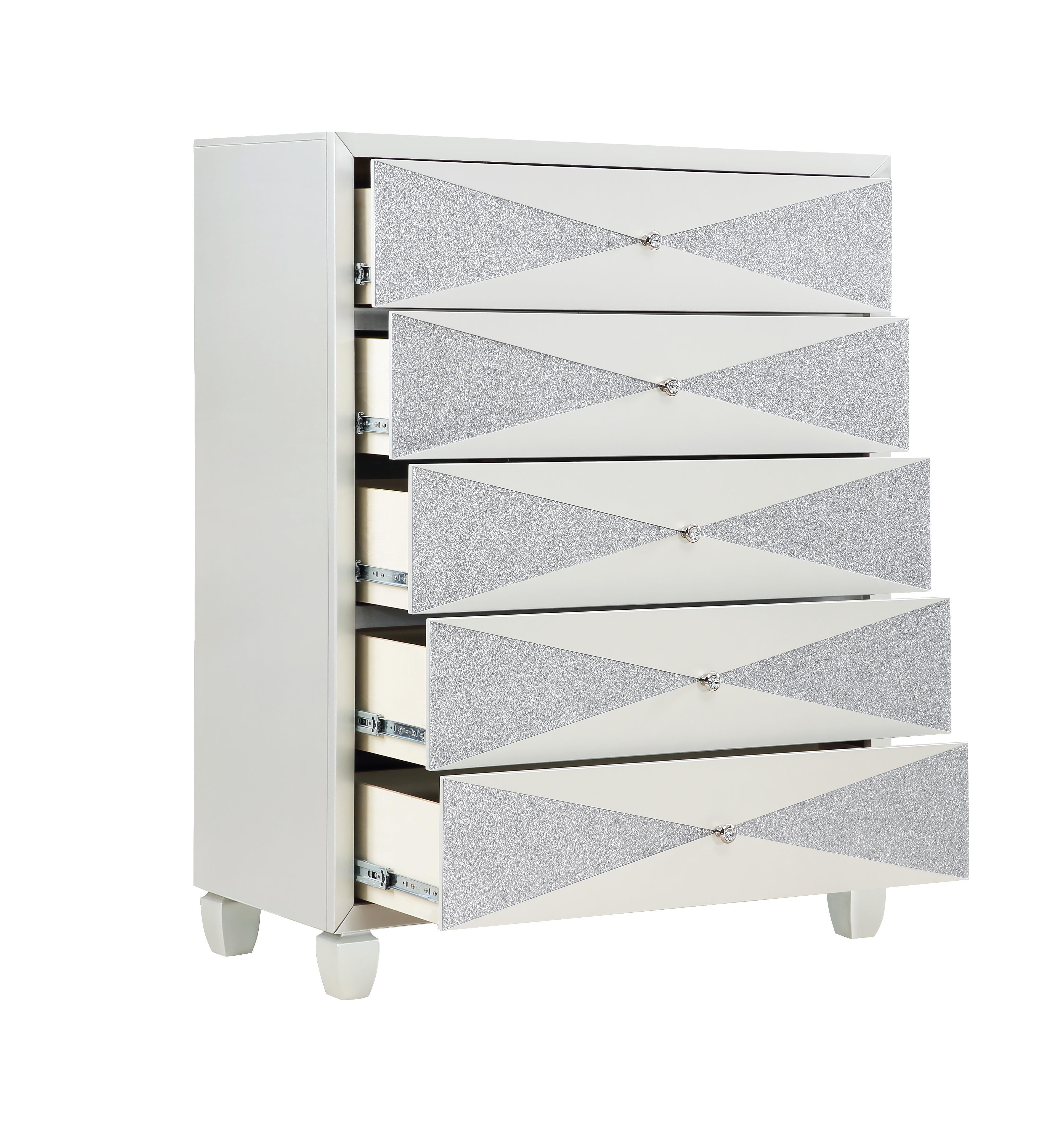 HARLEQUIN CHEST-PLATINUM - Ideal Furniture (Fresno,CA) 