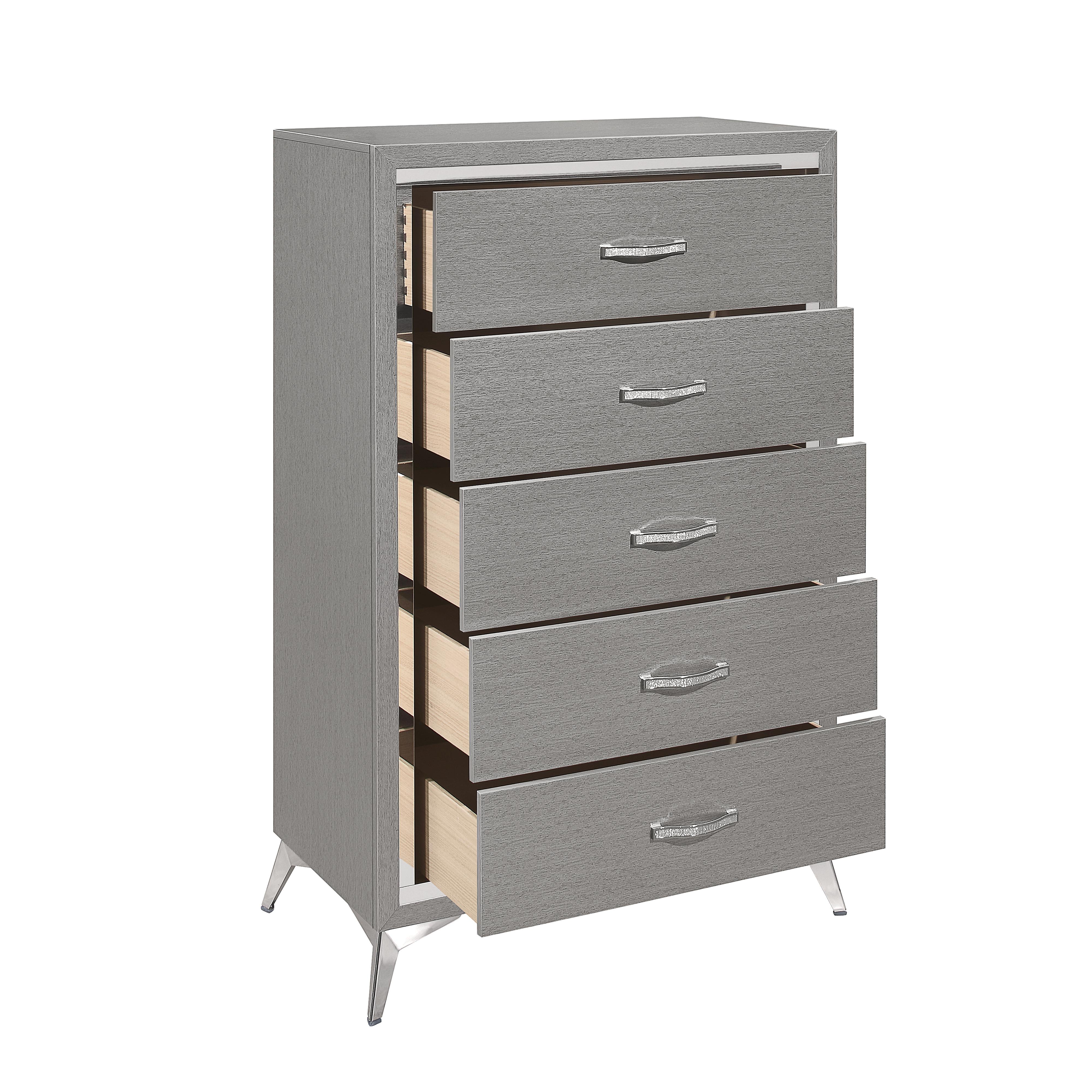 HUXLEY CHEST-GRAY - Ideal Furniture (Fresno,CA) 