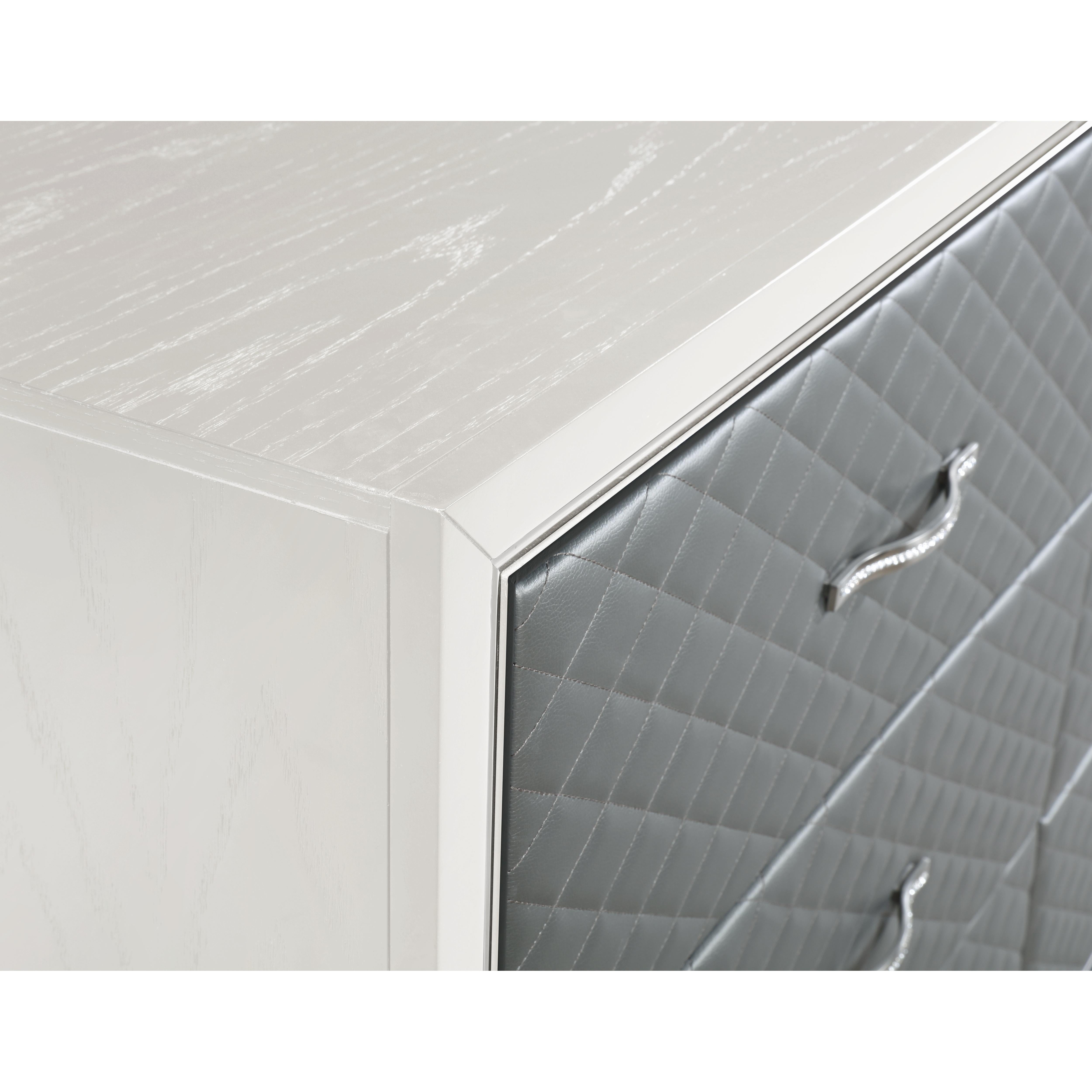 LUXOR DRESSER-WHITE - Ideal Furniture (Fresno,CA) 