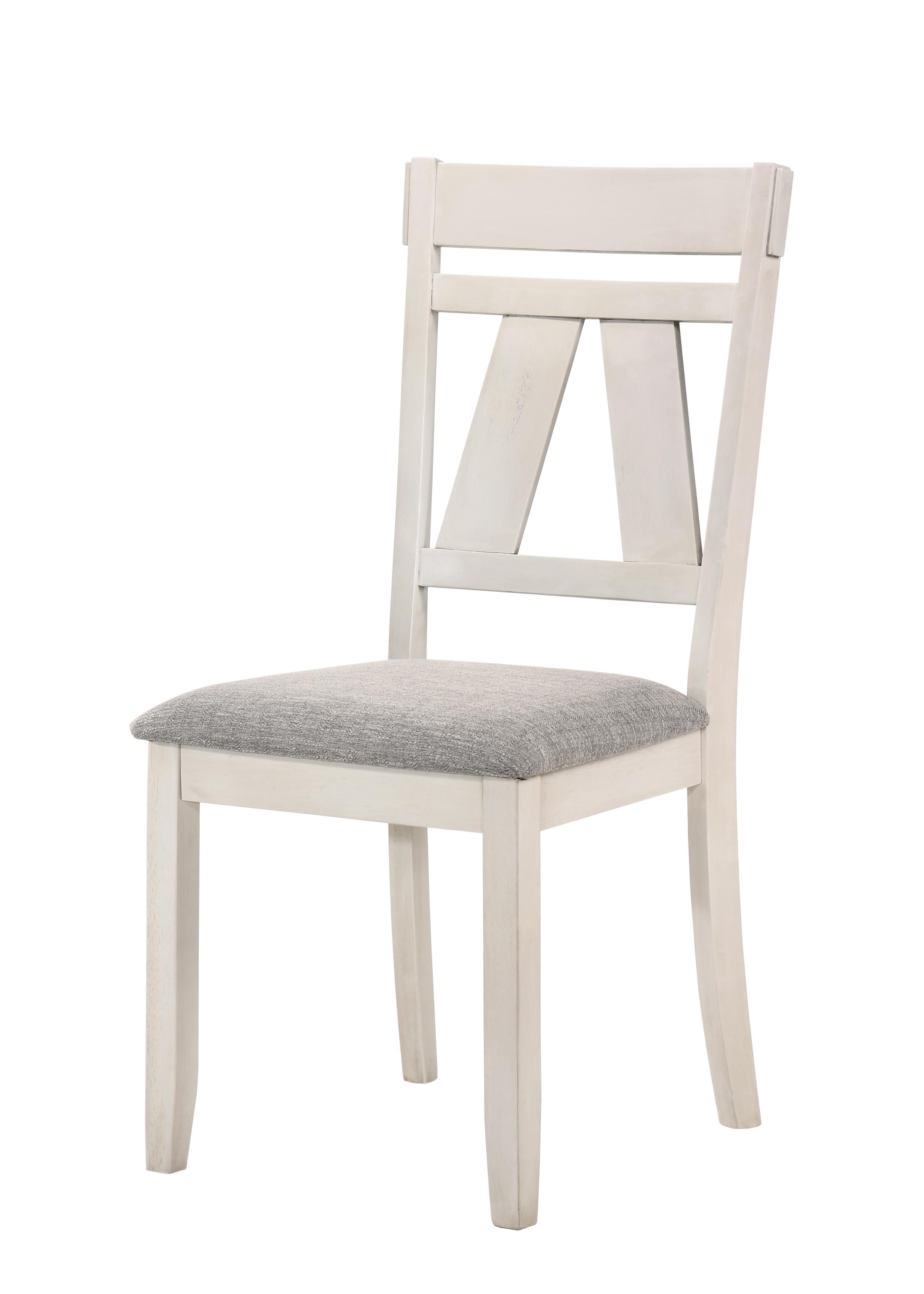 MAISIE SIDE CHAIR-WHITE - Ideal Furniture (Fresno,CA) 