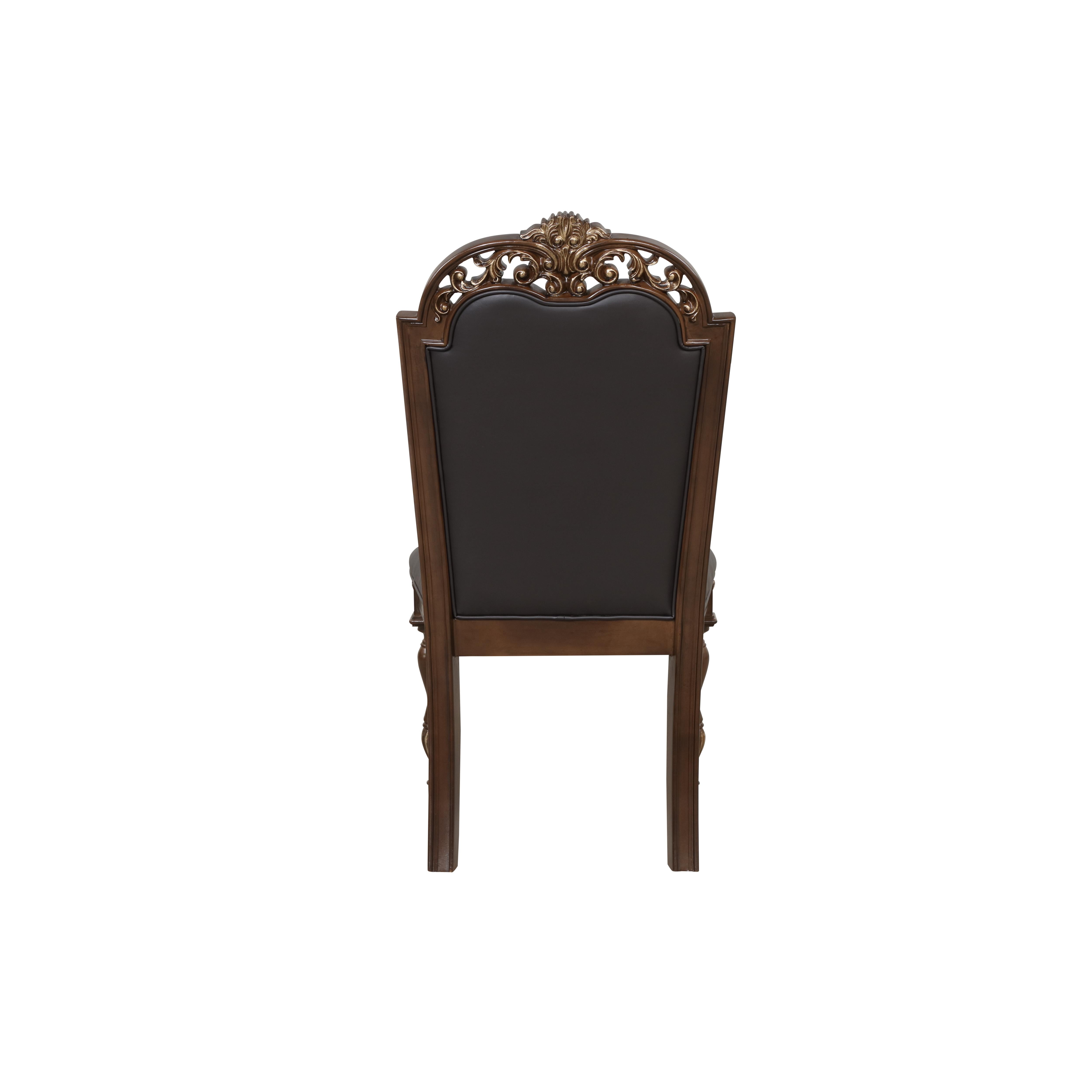 MAXIMUS DINING SIDE CHAIR-MADEIRA - Ideal Furniture (Fresno,CA) 