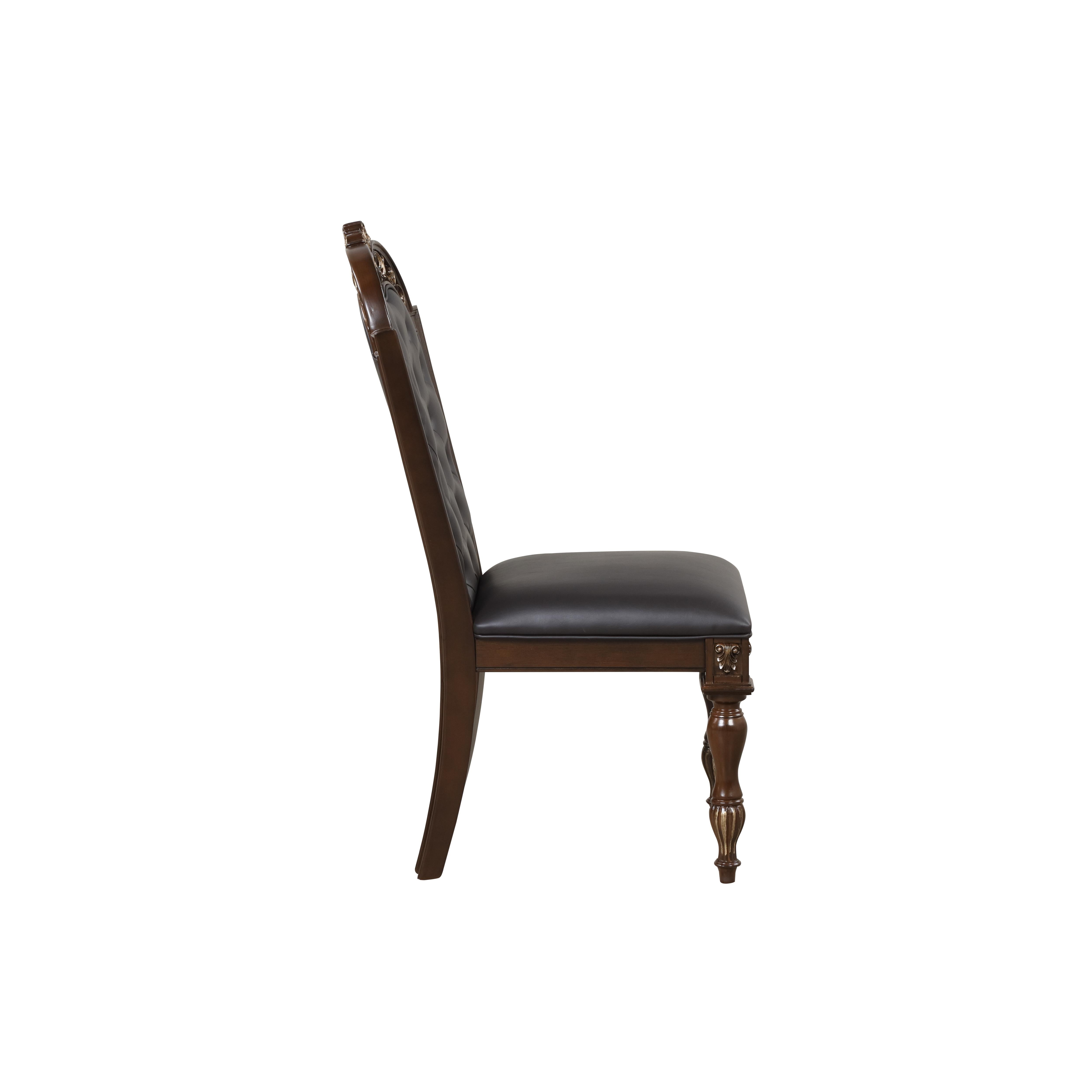 MAXIMUS DINING SIDE CHAIR-MADEIRA - Ideal Furniture (Fresno,CA) 