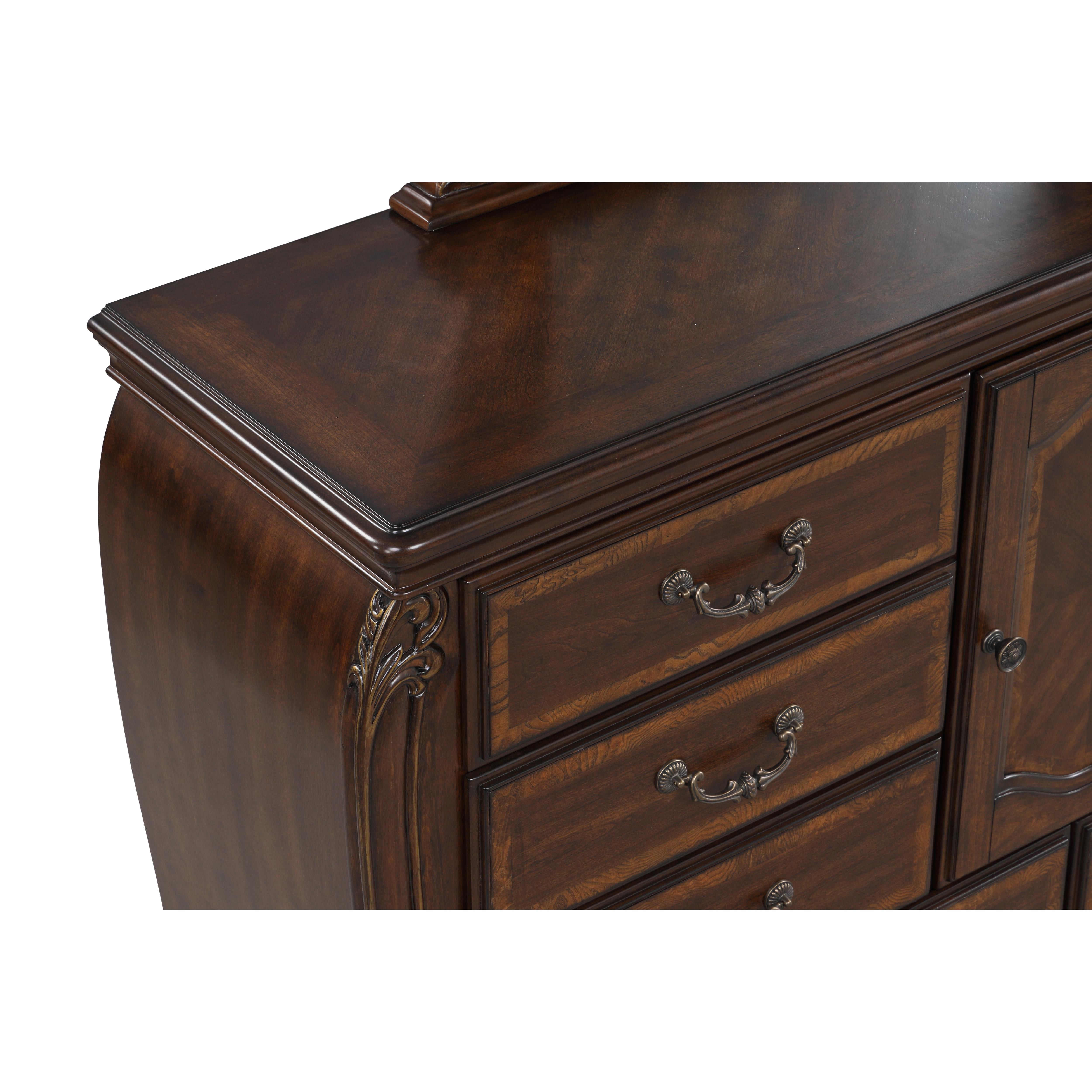 MONTECITO DRESSER-CHERRY - Ideal Furniture (Fresno,CA) 