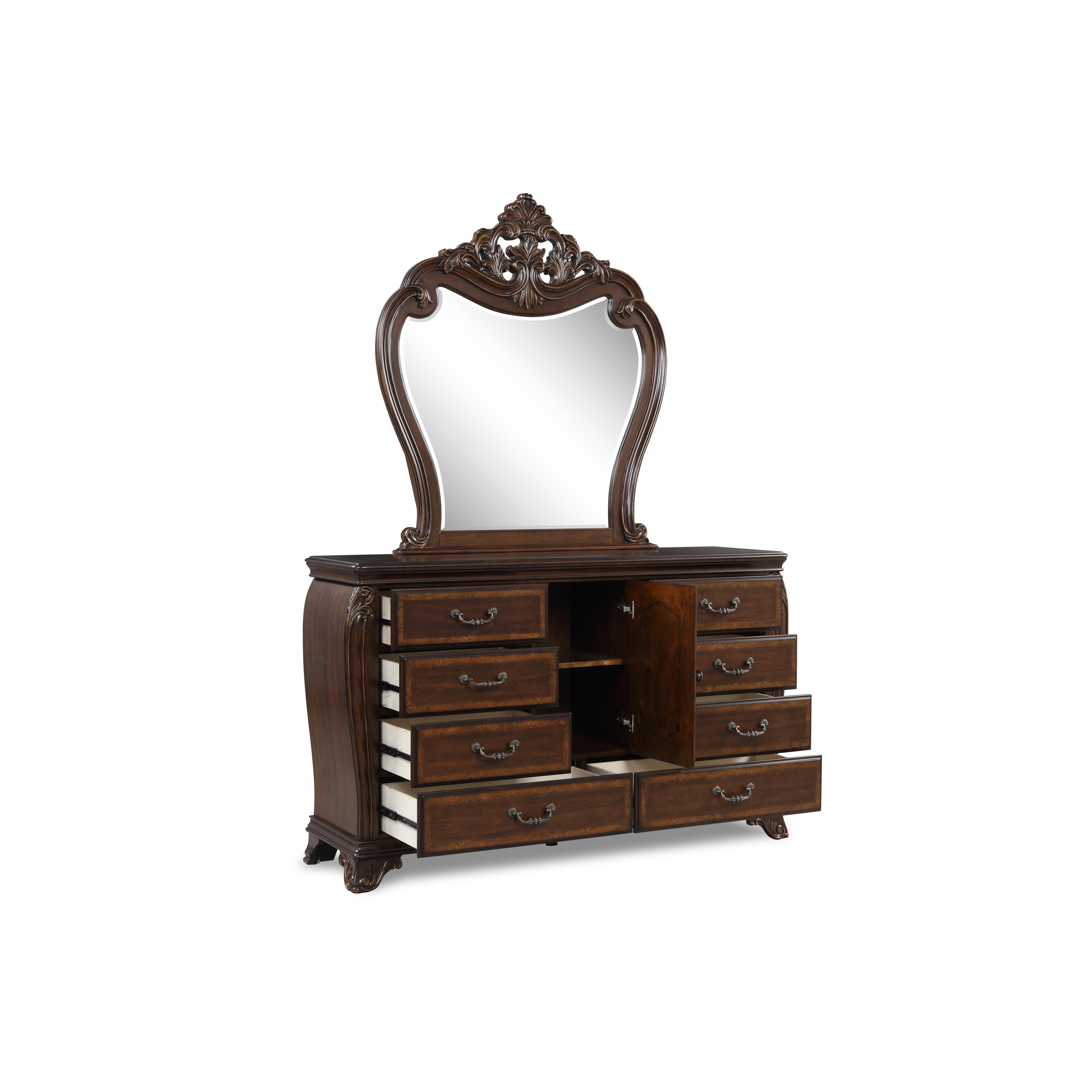 MONTECITO DRESSER-CHERRY - Ideal Furniture (Fresno,CA) 