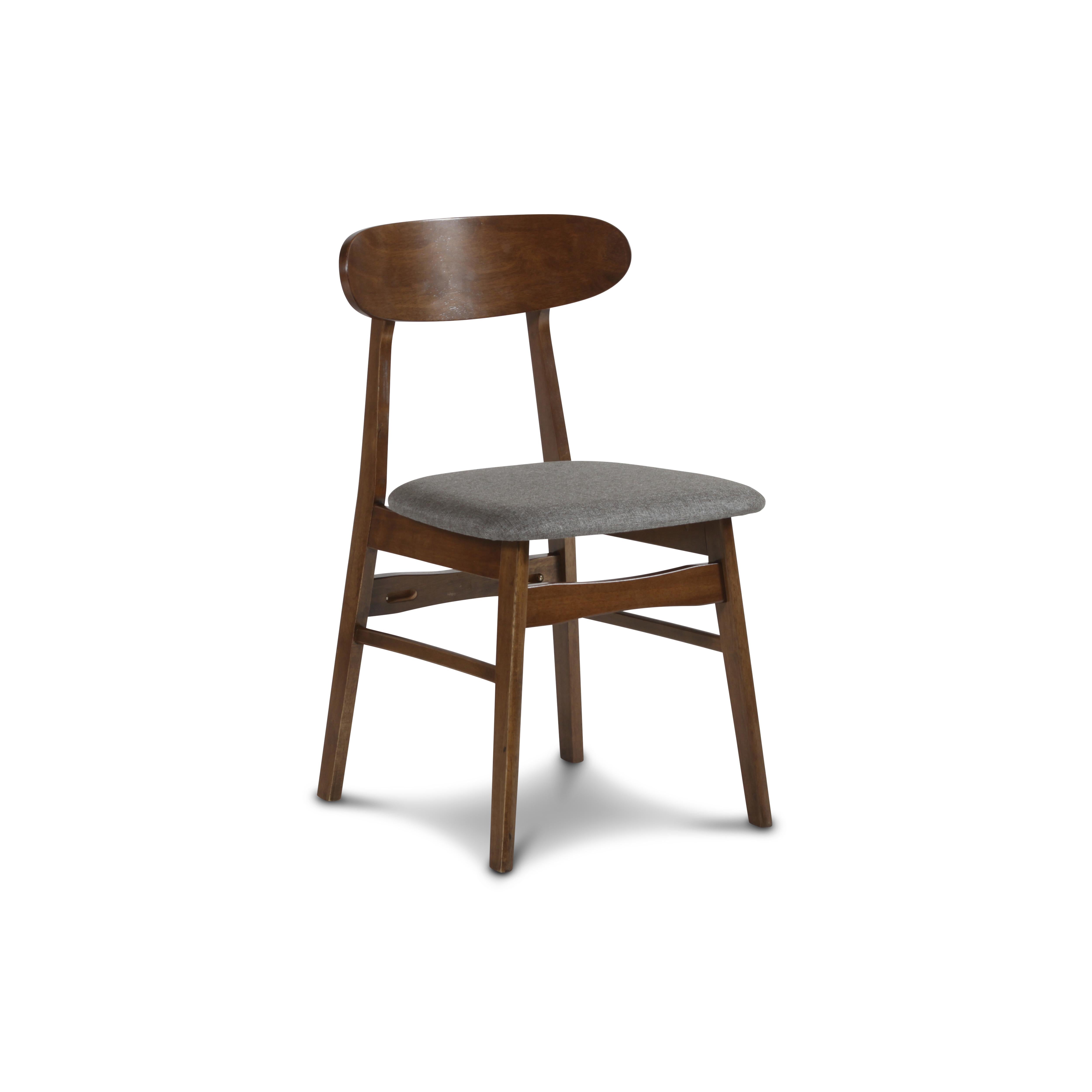 MOROCCO DINING CHAIR W/DARK GRAY SEAT CUSHION - Ideal Furniture (Fresno,CA) 