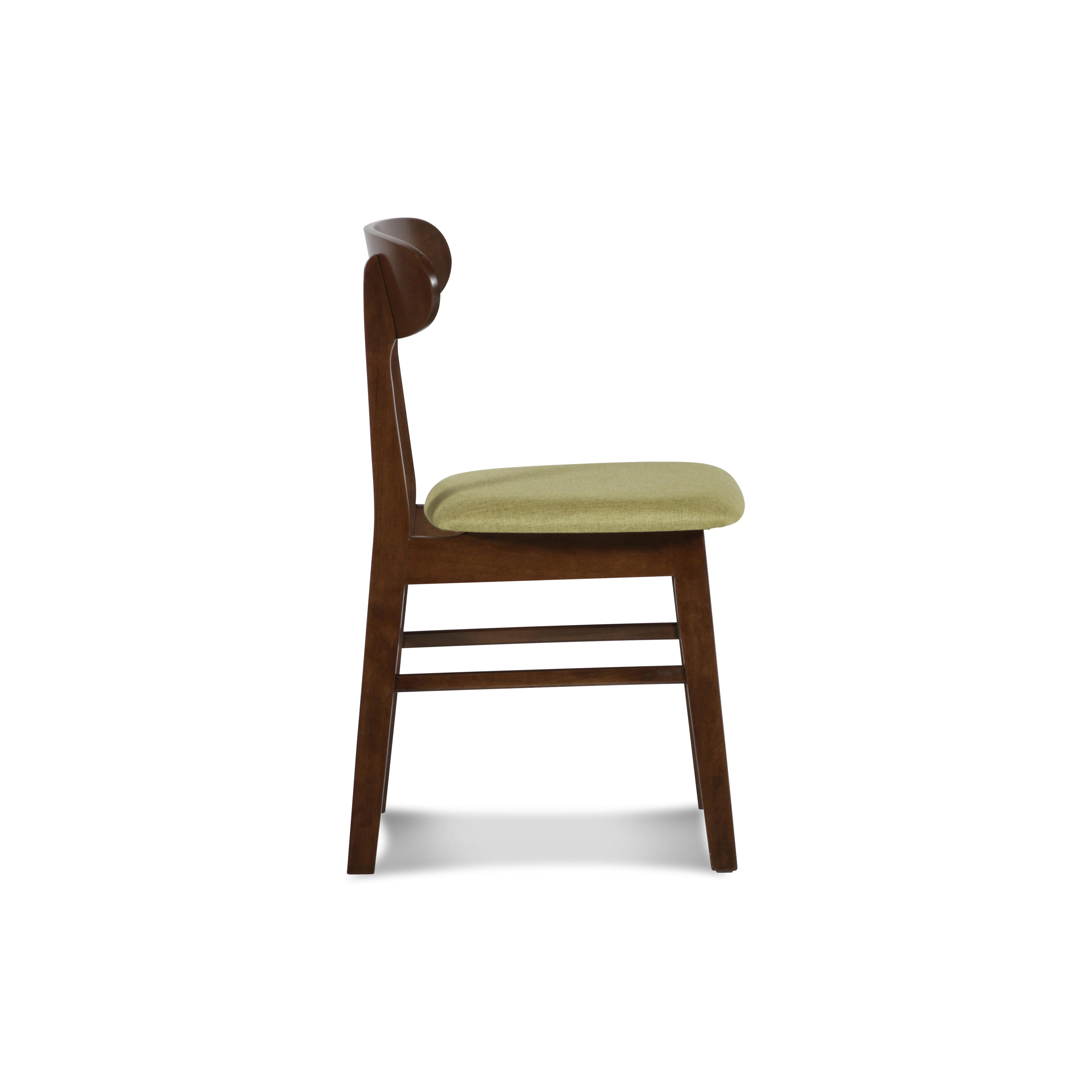 MOROCCO DINING CHAIR W/GREEN SEAT CUSHION - Ideal Furniture (Fresno,CA) 