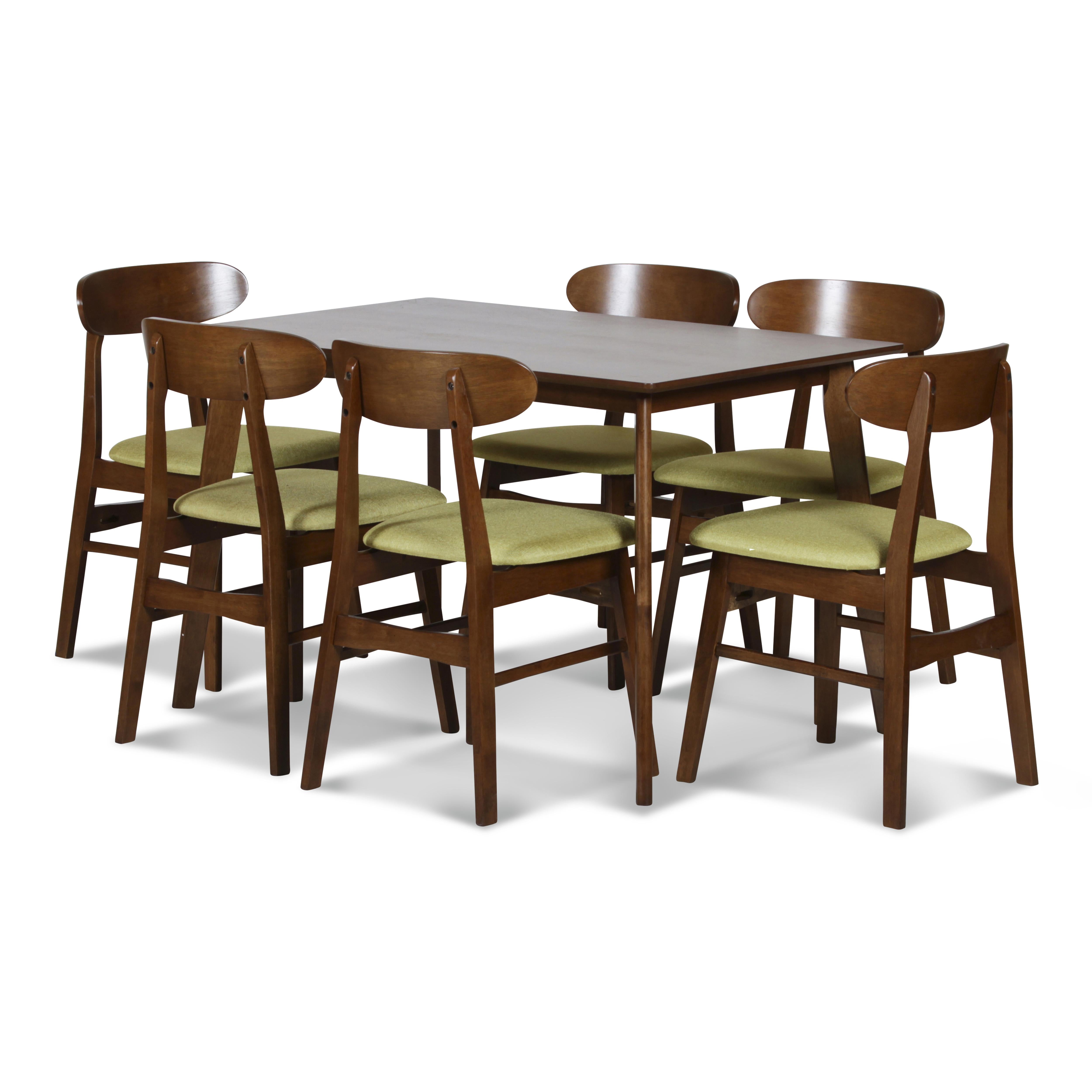 MOROCCO DINING CHAIR W/GREEN SEAT CUSHION - Ideal Furniture (Fresno,CA) 