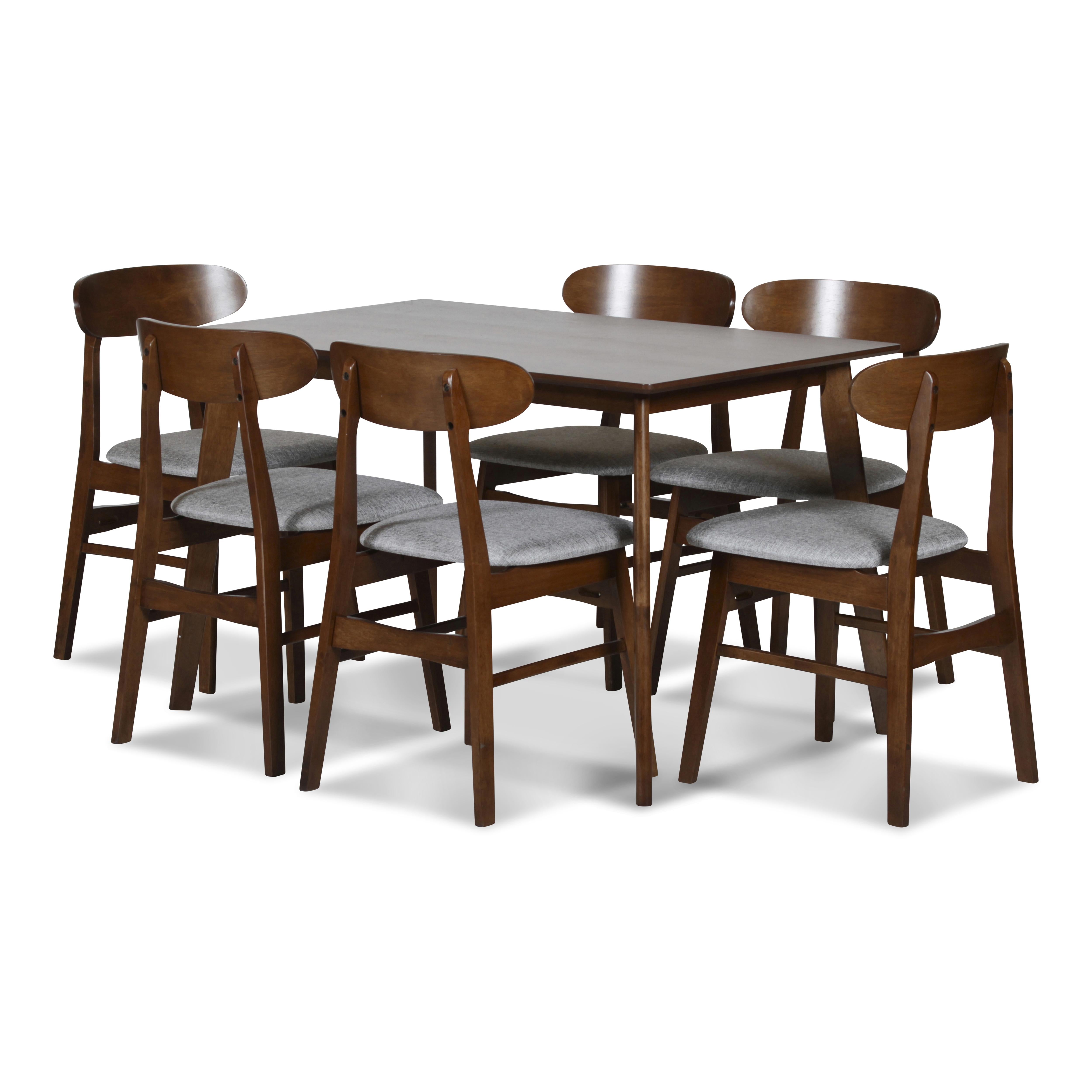MOROCCO DINING CHAIR W/LIGHT GRAY SEAT CUSHION - Ideal Furniture (Fresno,CA) 