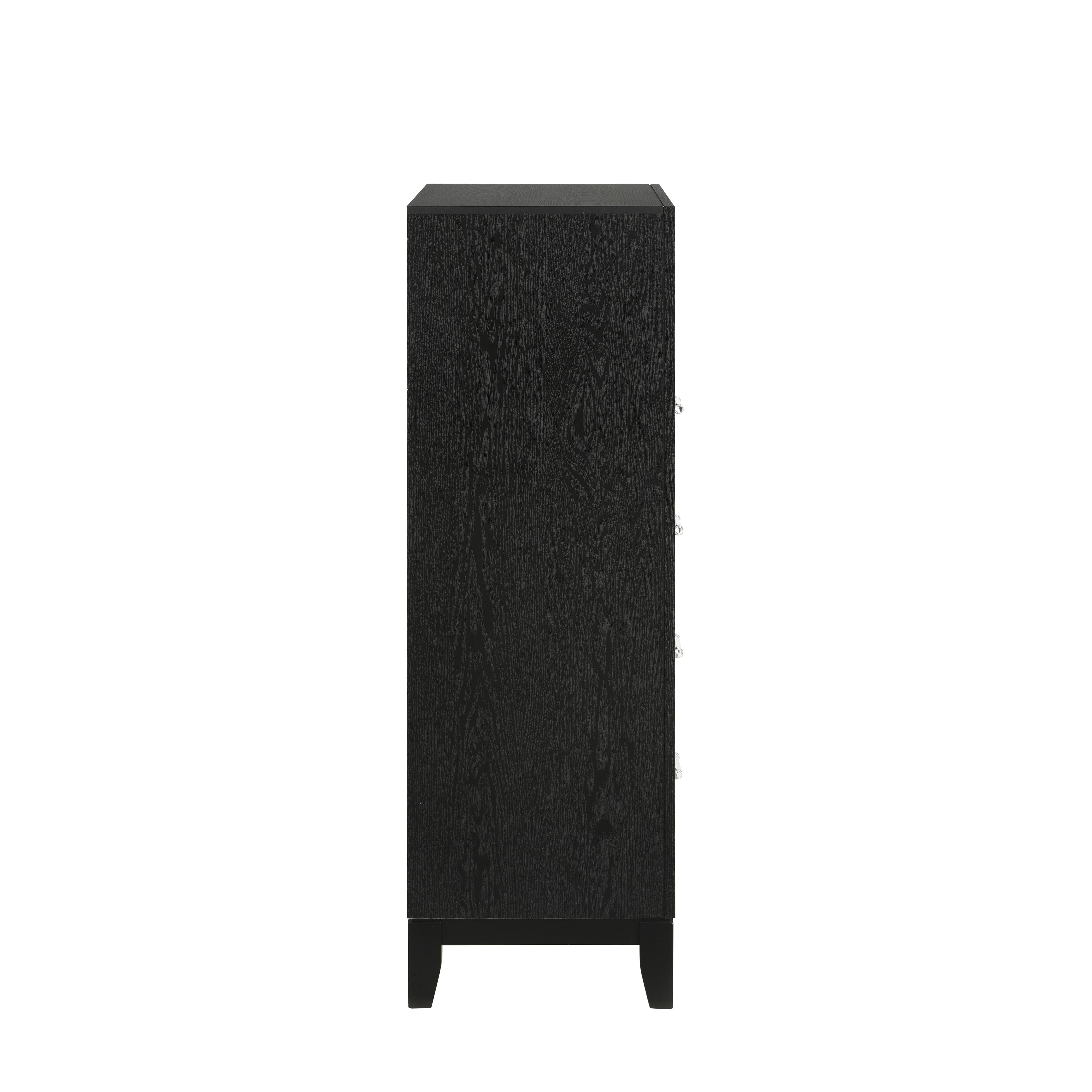 OBSIDIAN CHEST-BLACK - Ideal Furniture (Fresno,CA) 