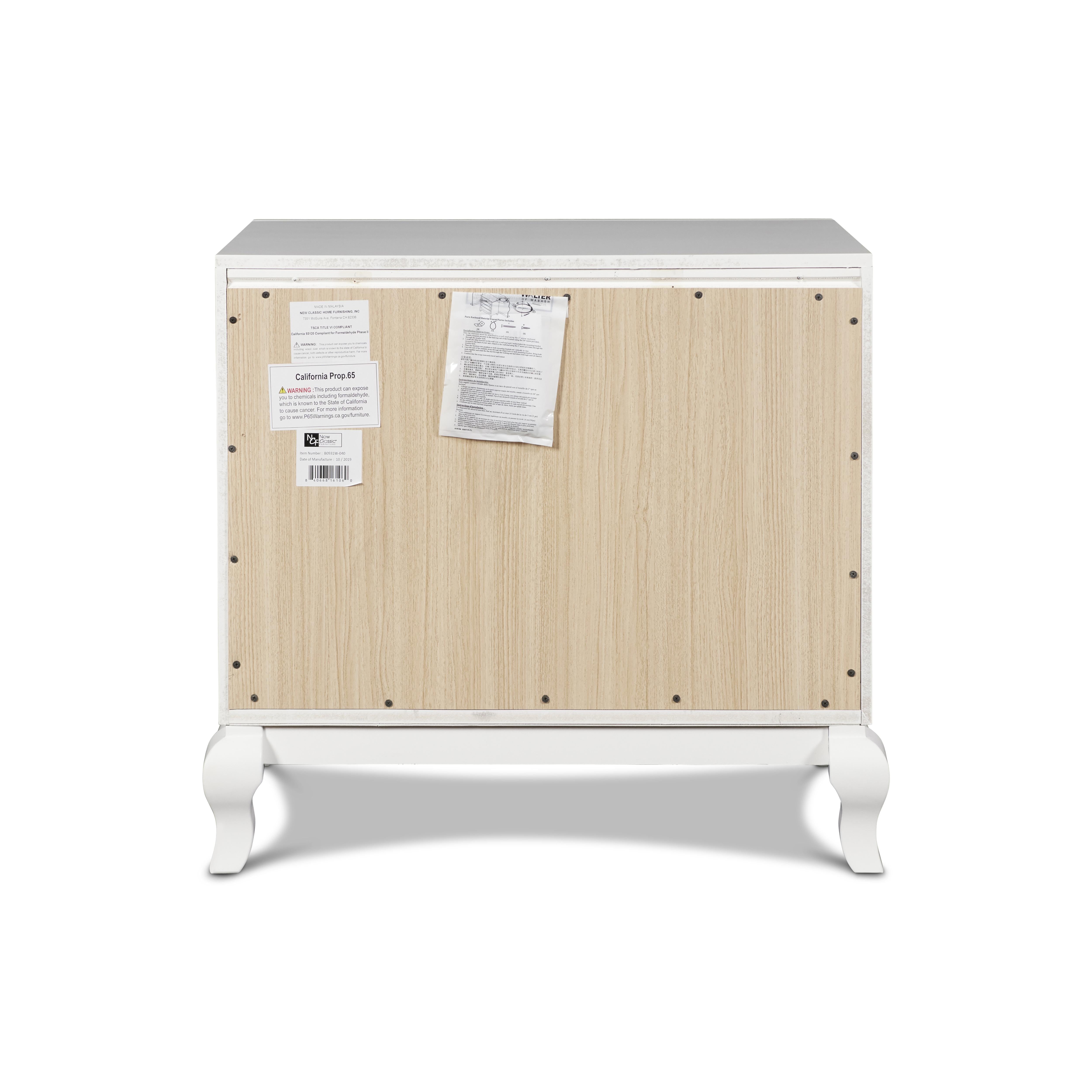 PARK IMPERIAL NIGHTSTAND-WHITE - Ideal Furniture (Fresno,CA) 