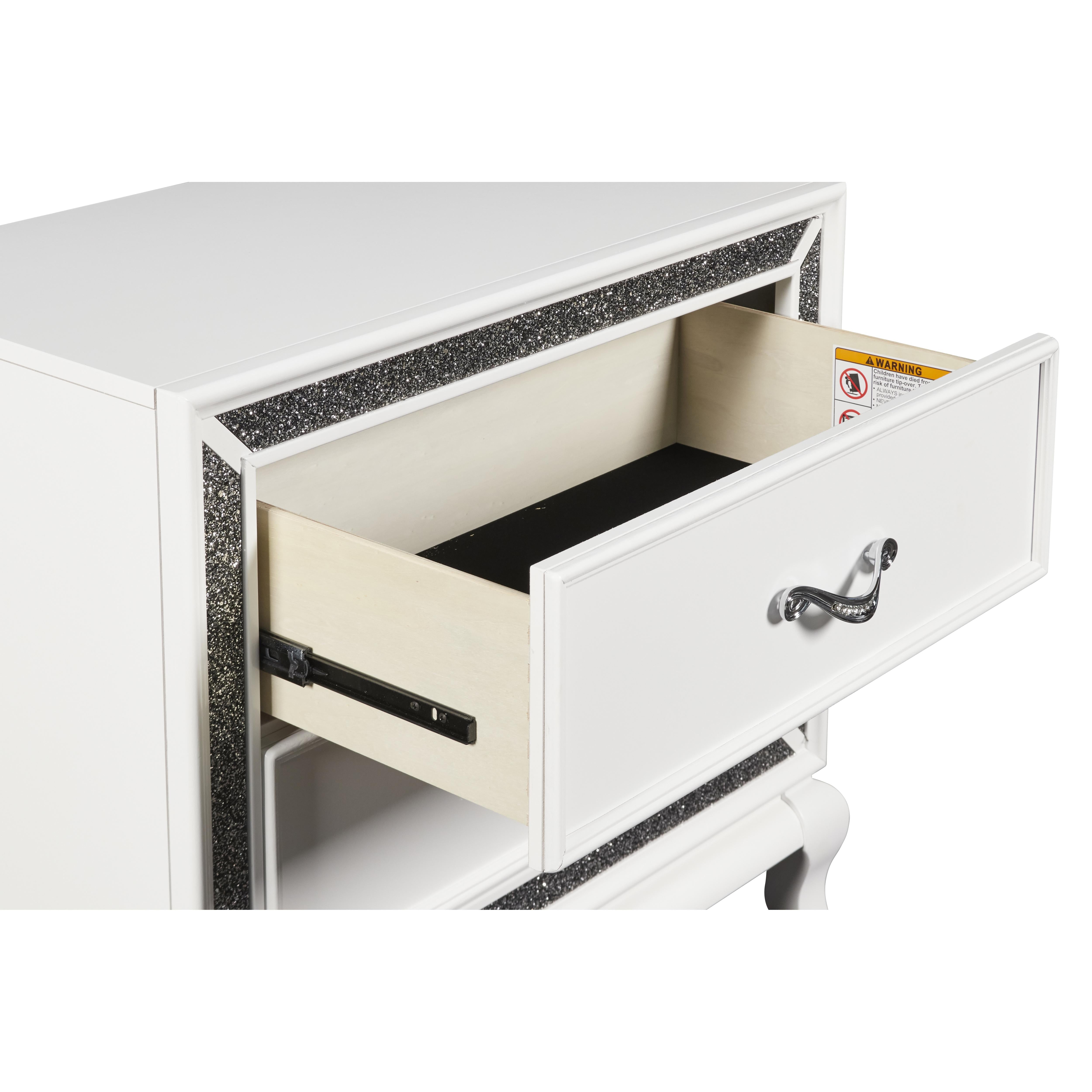 PARK IMPERIAL NIGHTSTAND-WHITE - Ideal Furniture (Fresno,CA) 