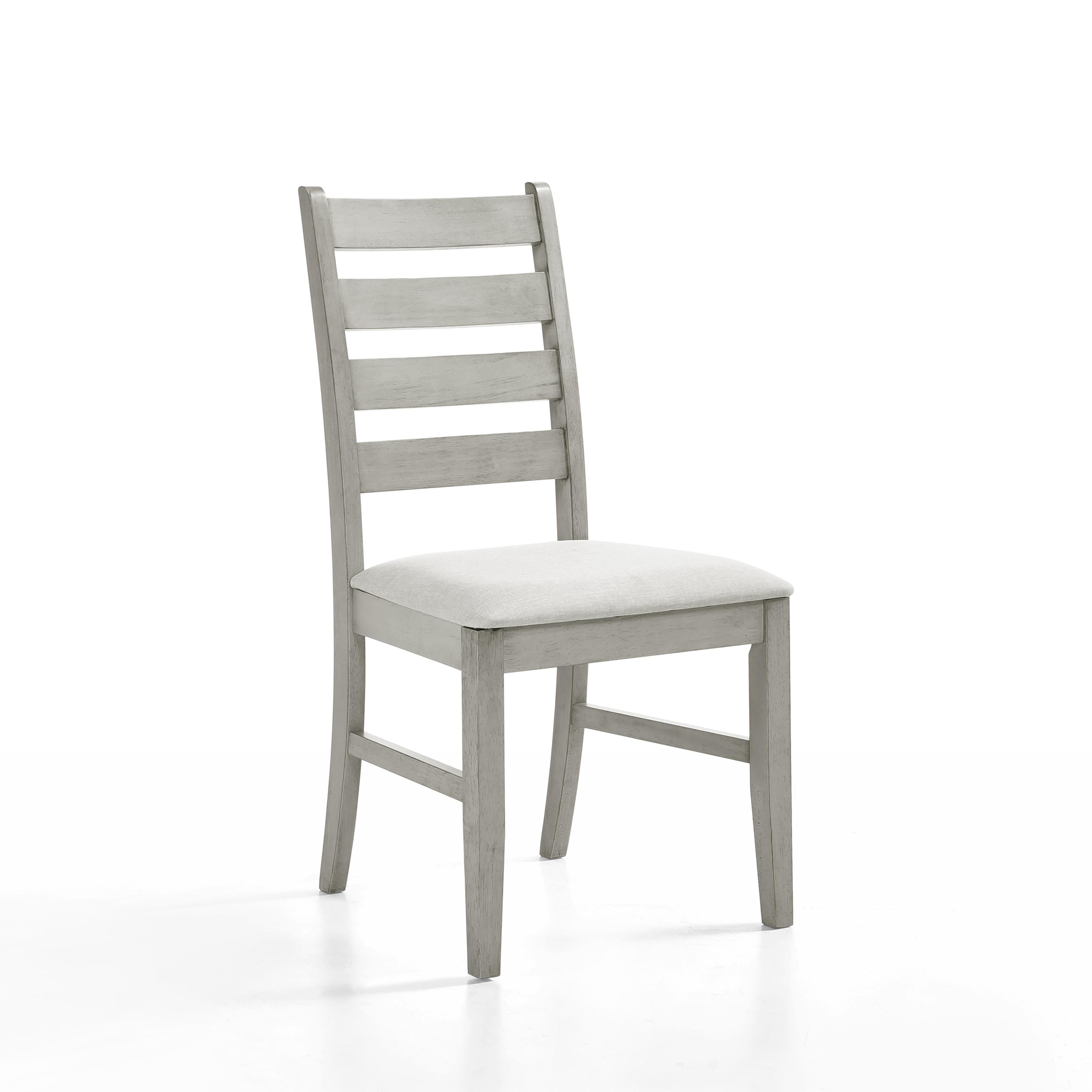 PASCAL LADDERBACK DINING CHAIR (2 Per Carton)-DRIFTWOOD - Ideal Furniture (Fresno,CA) 