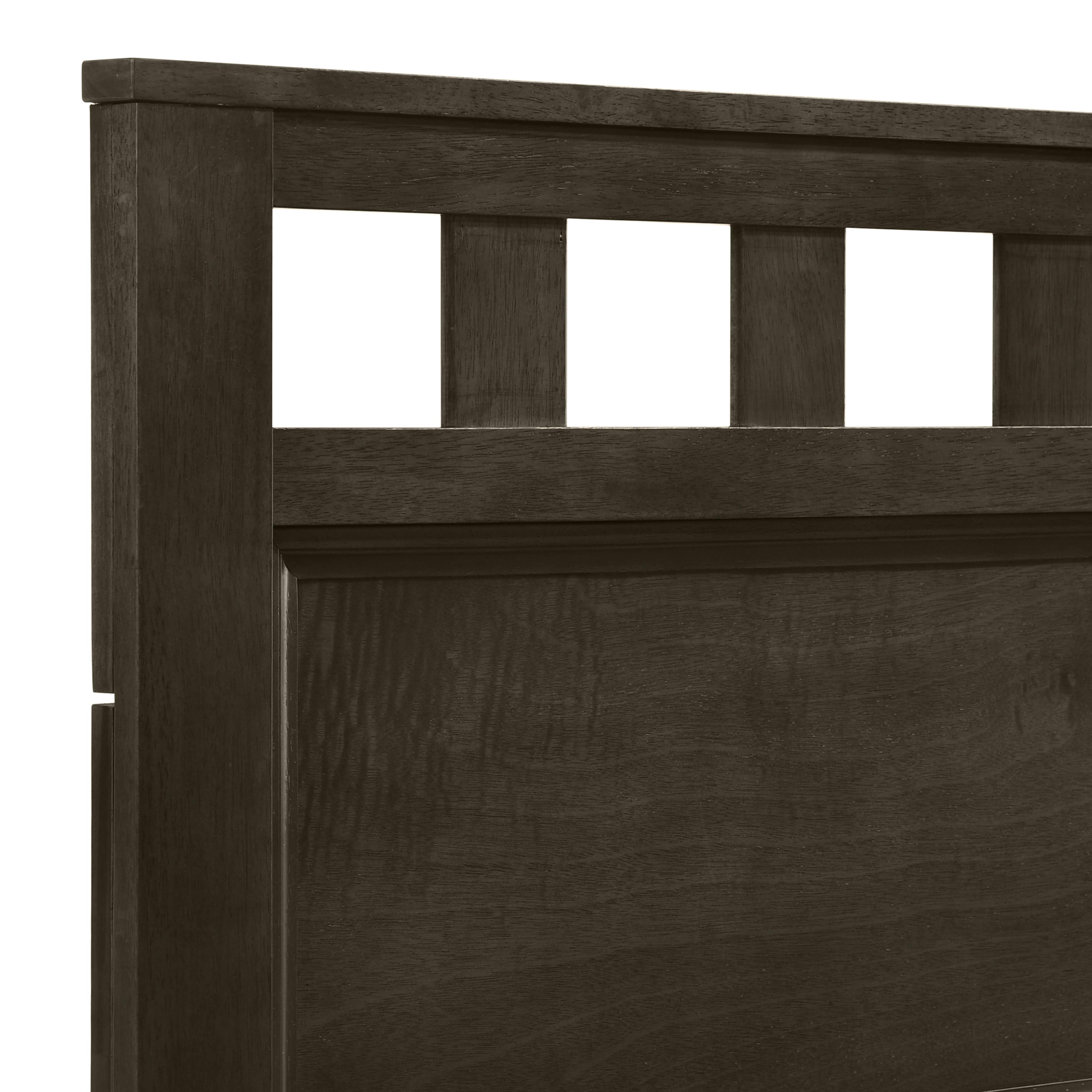 PISCES 4/6 F PANEL BED-HB/FB/RAILS-GRAY - Ideal Furniture (Fresno,CA) 
