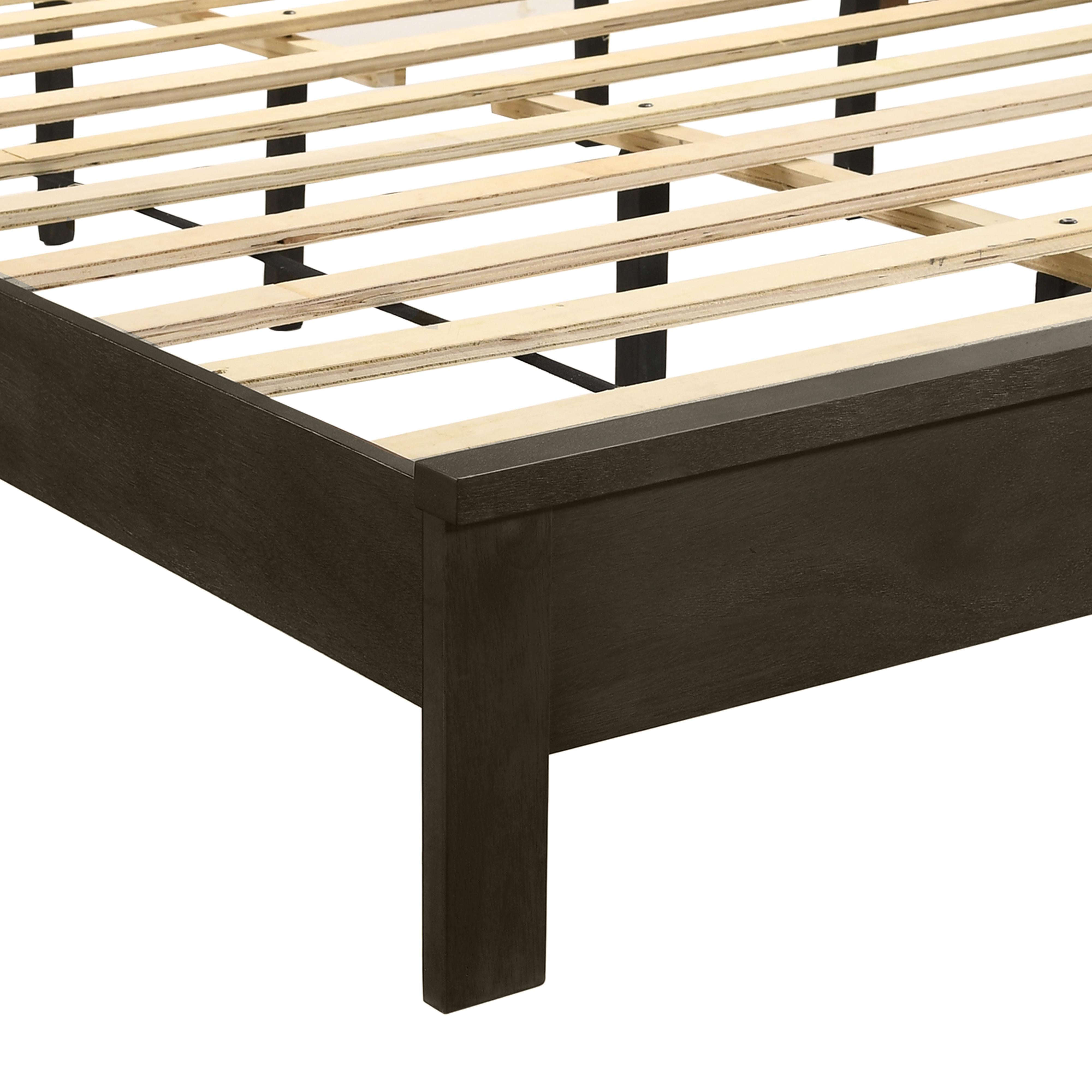 PISCES 5/0 Q PANEL BED-HB/FB/RAILS-GRAY - Ideal Furniture (Fresno,CA) 