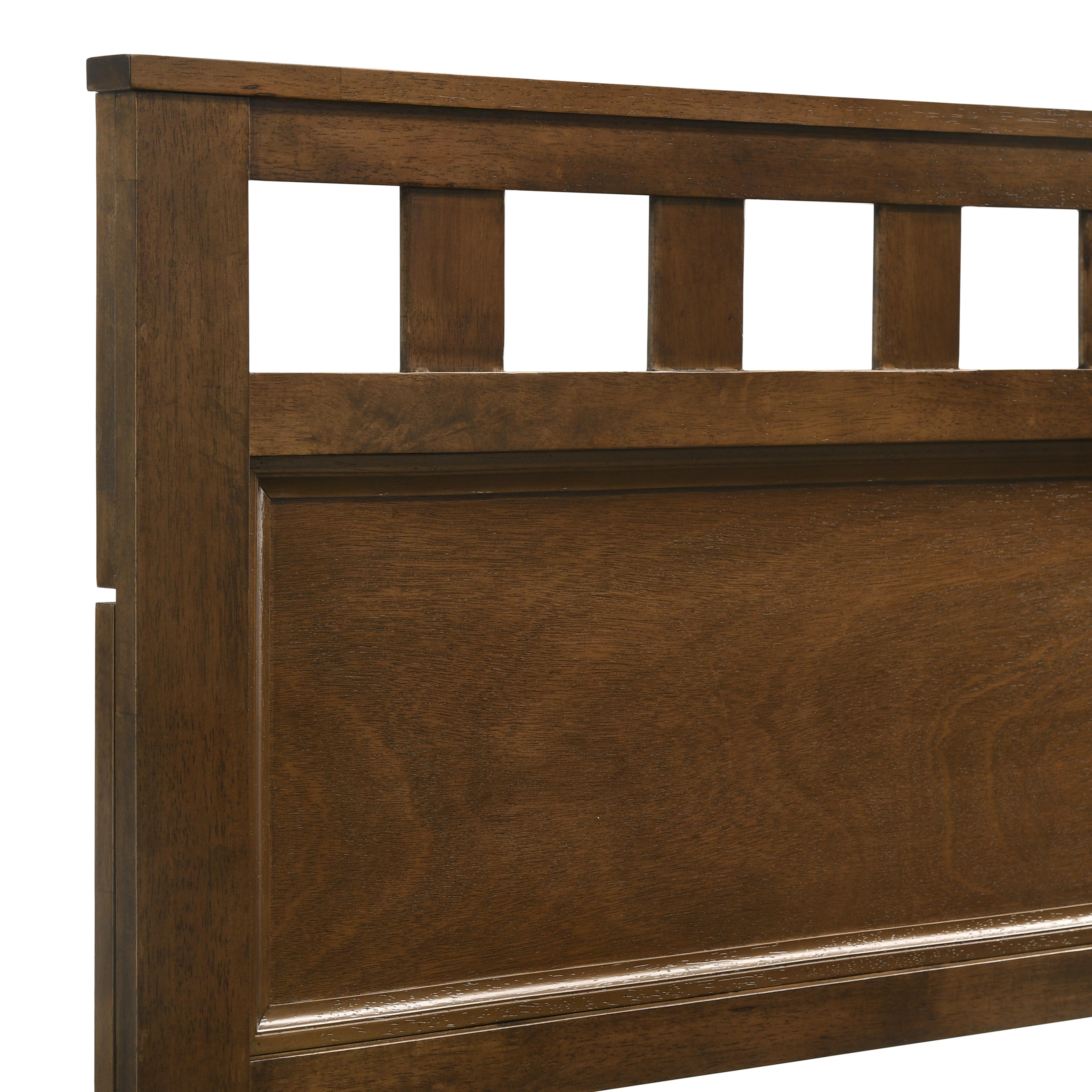 PISCES 5/0 Q PANEL BED-HB/FB/RAILS-NATURAL - Ideal Furniture (Fresno,CA) 