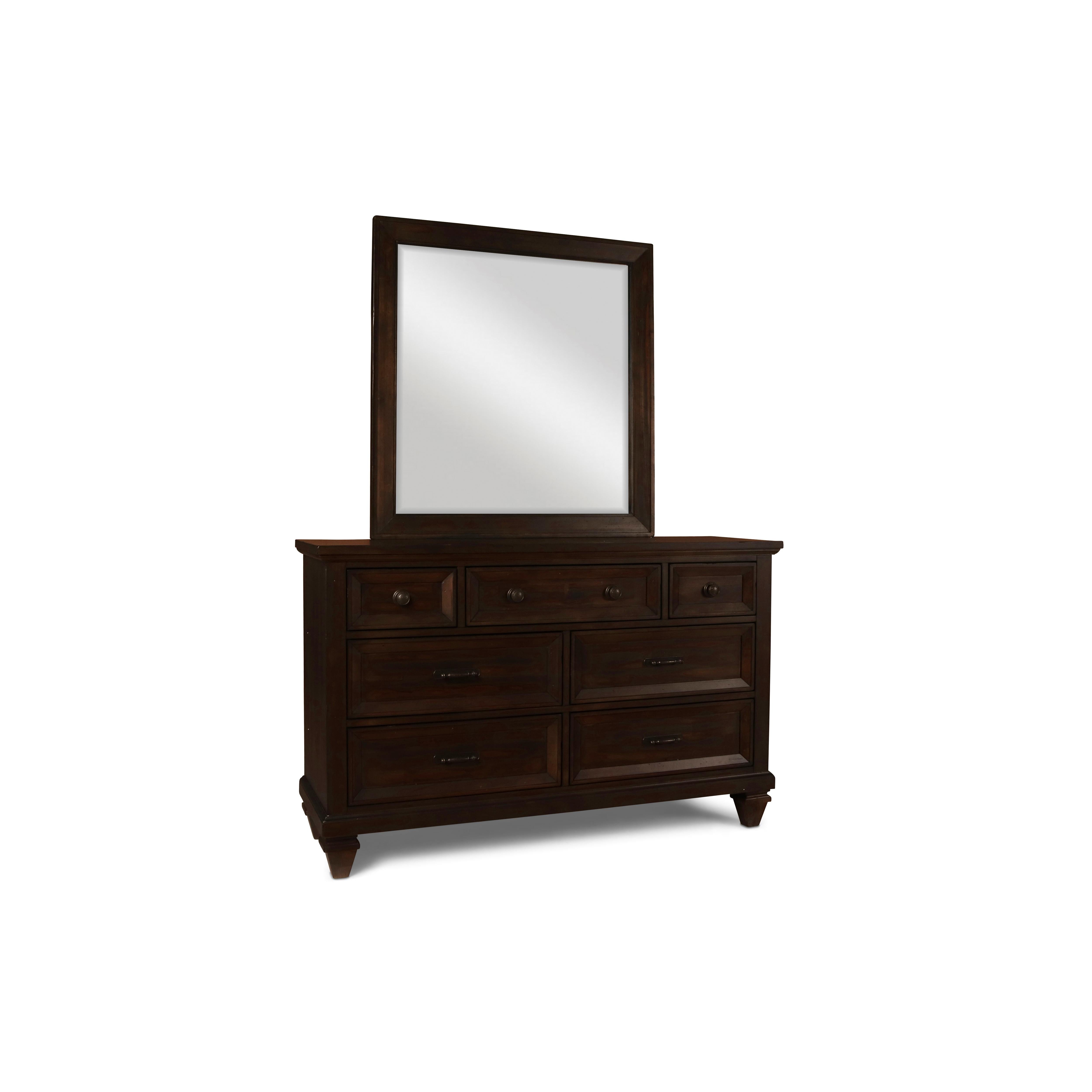 SEVILLA YOUTH MIRROR-WALNUT - Ideal Furniture (Fresno,CA) 