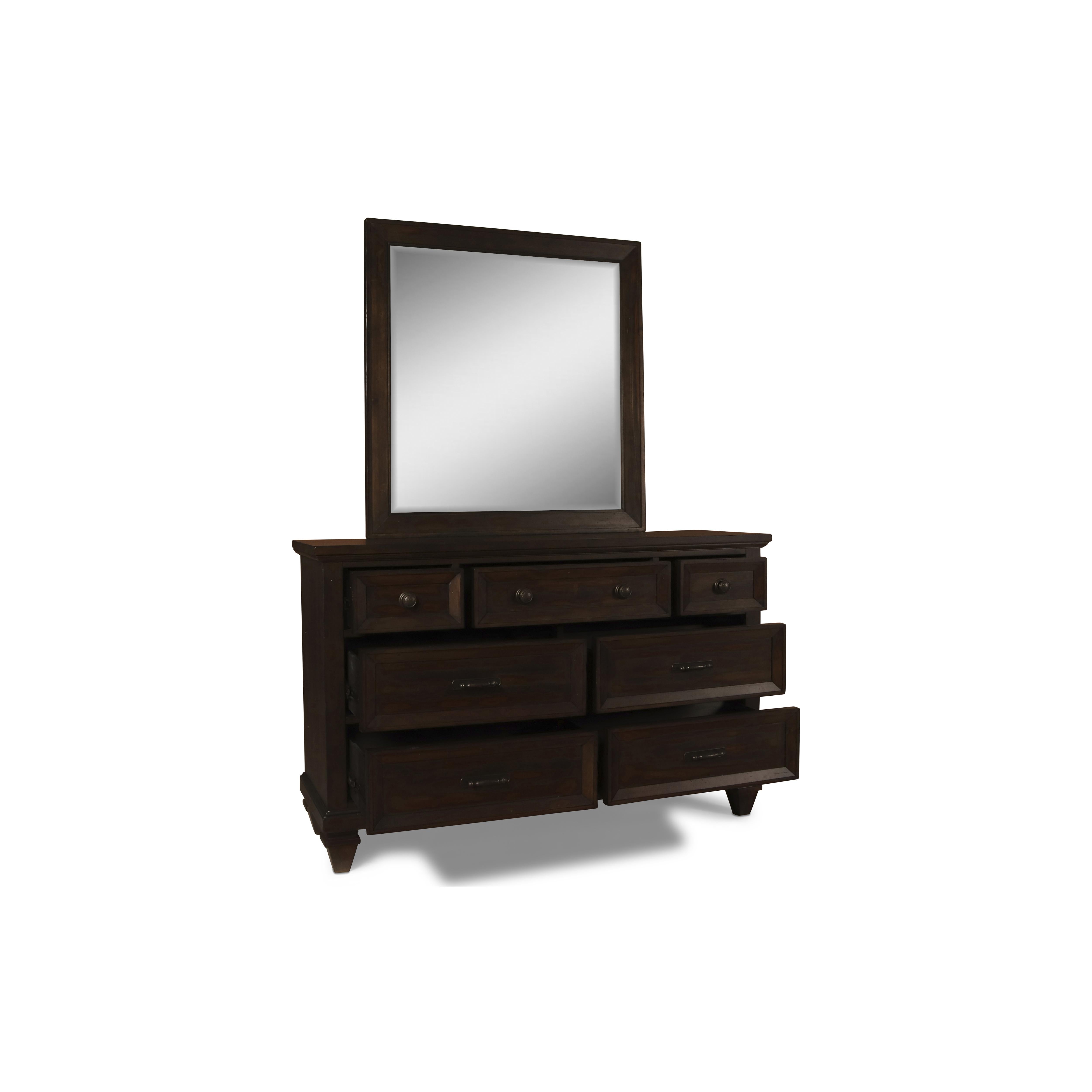 SEVILLA YOUTH MIRROR-WALNUT - Ideal Furniture (Fresno,CA) 