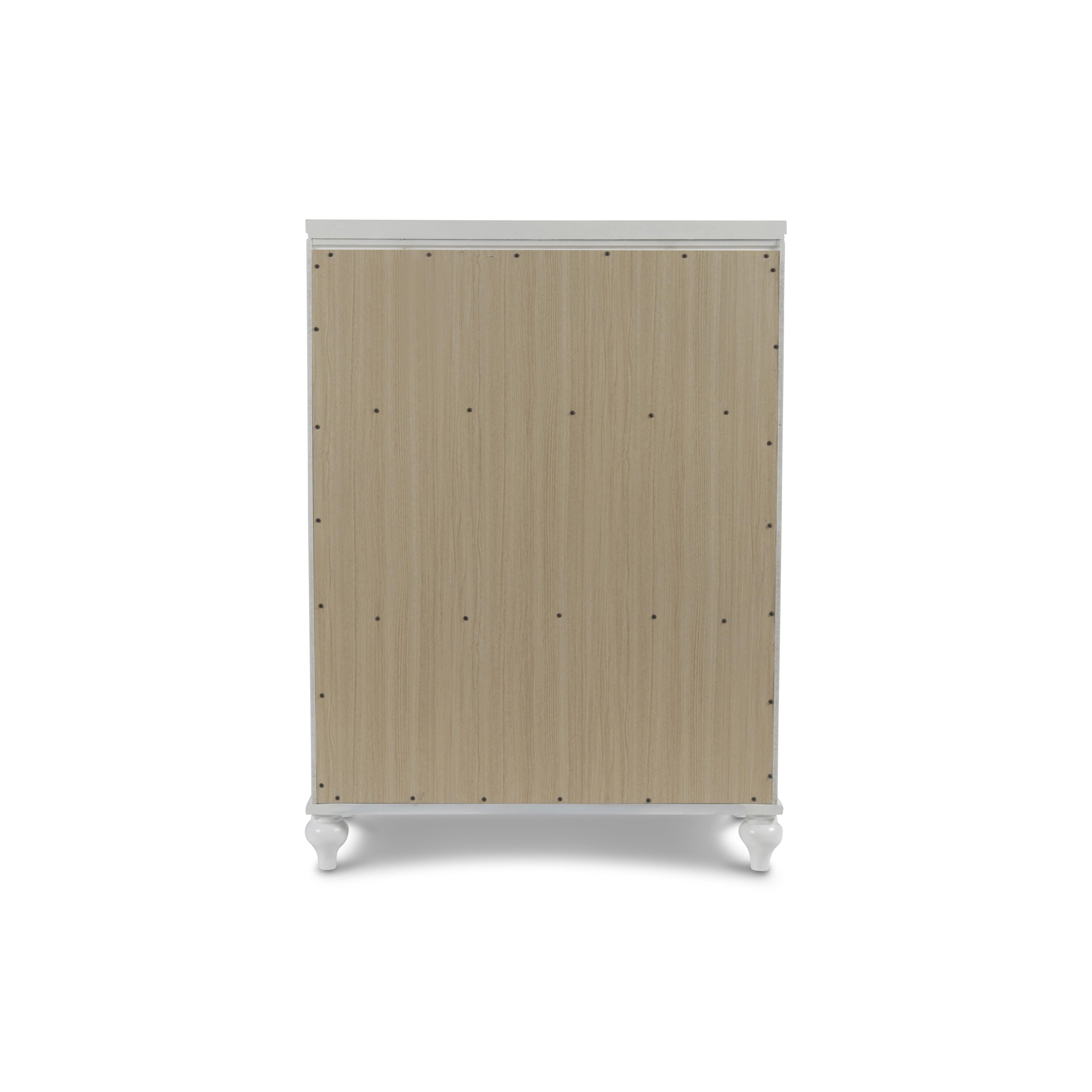VALENTINO CHEST-WHITE - Ideal Furniture (Fresno,CA) 