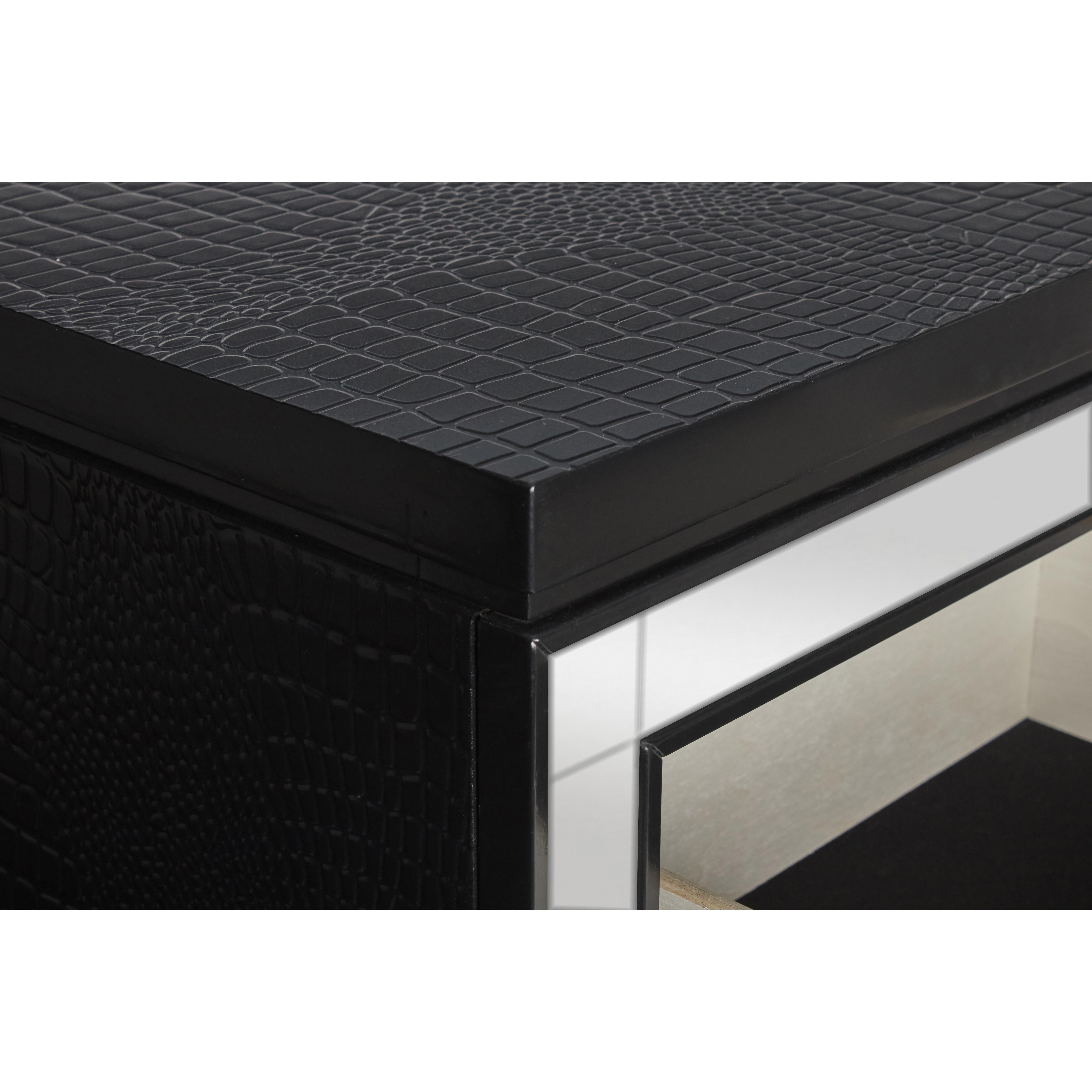 VALENTINO LINGERIE CHEST-BLACK - Ideal Furniture (Fresno,CA) 